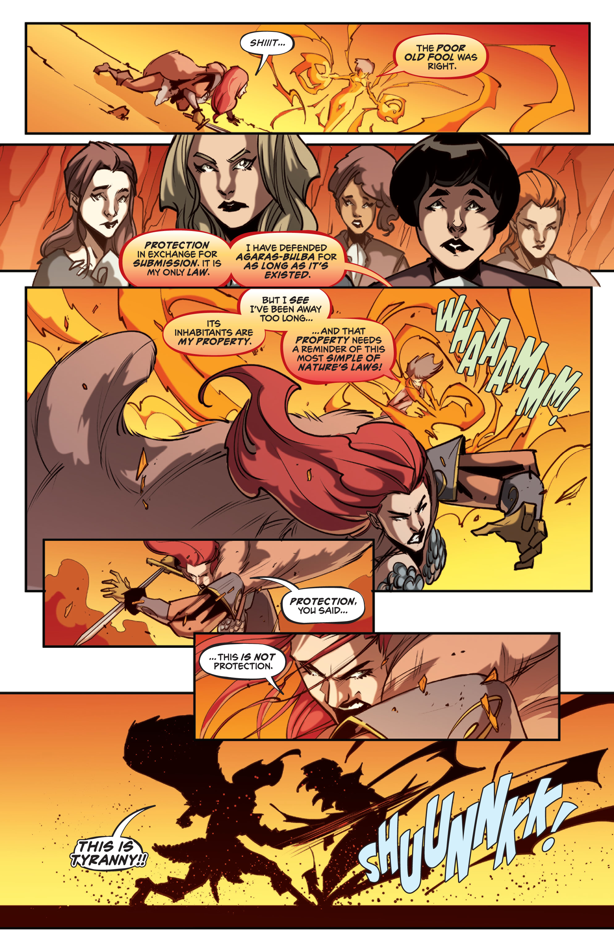 Read online Red Sonja (2021) comic -  Issue #12 - 16