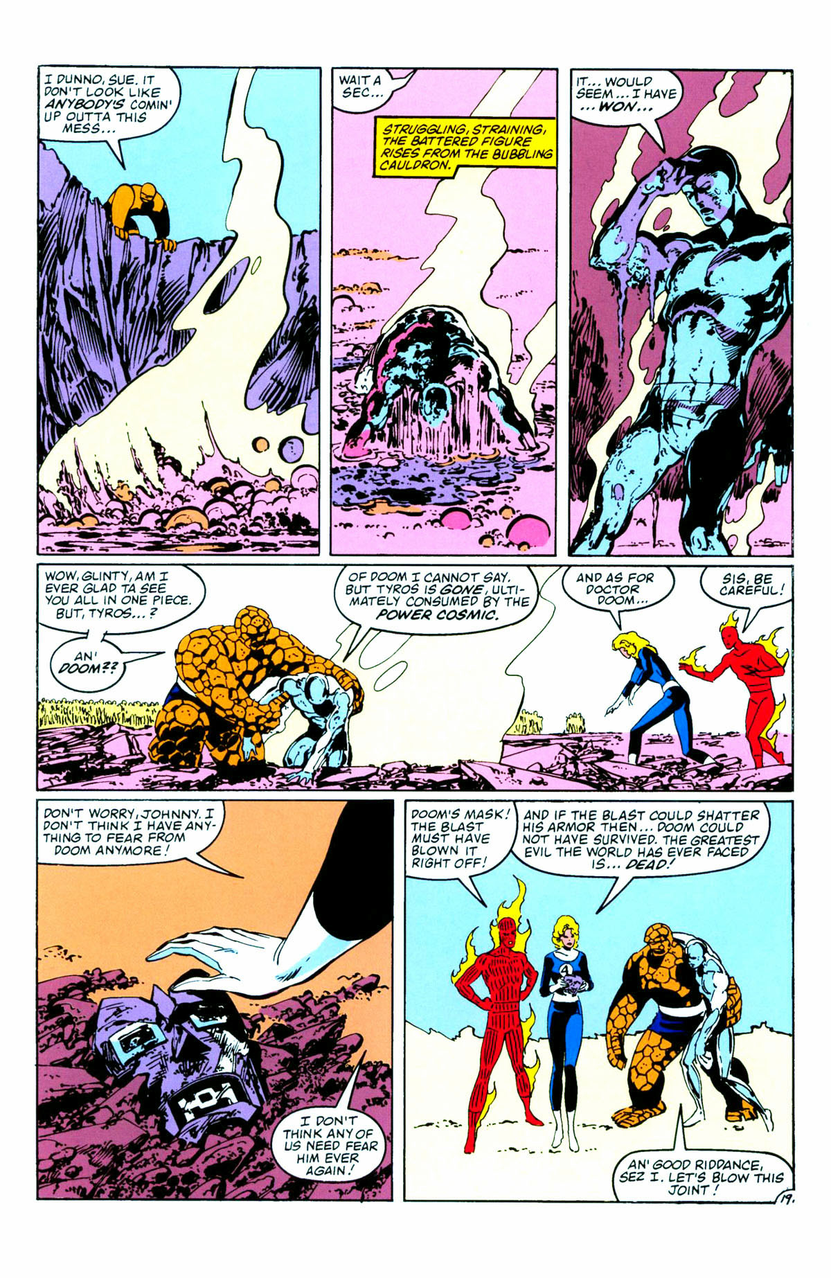Read online Fantastic Four Visionaries: John Byrne comic -  Issue # TPB 4 - 65