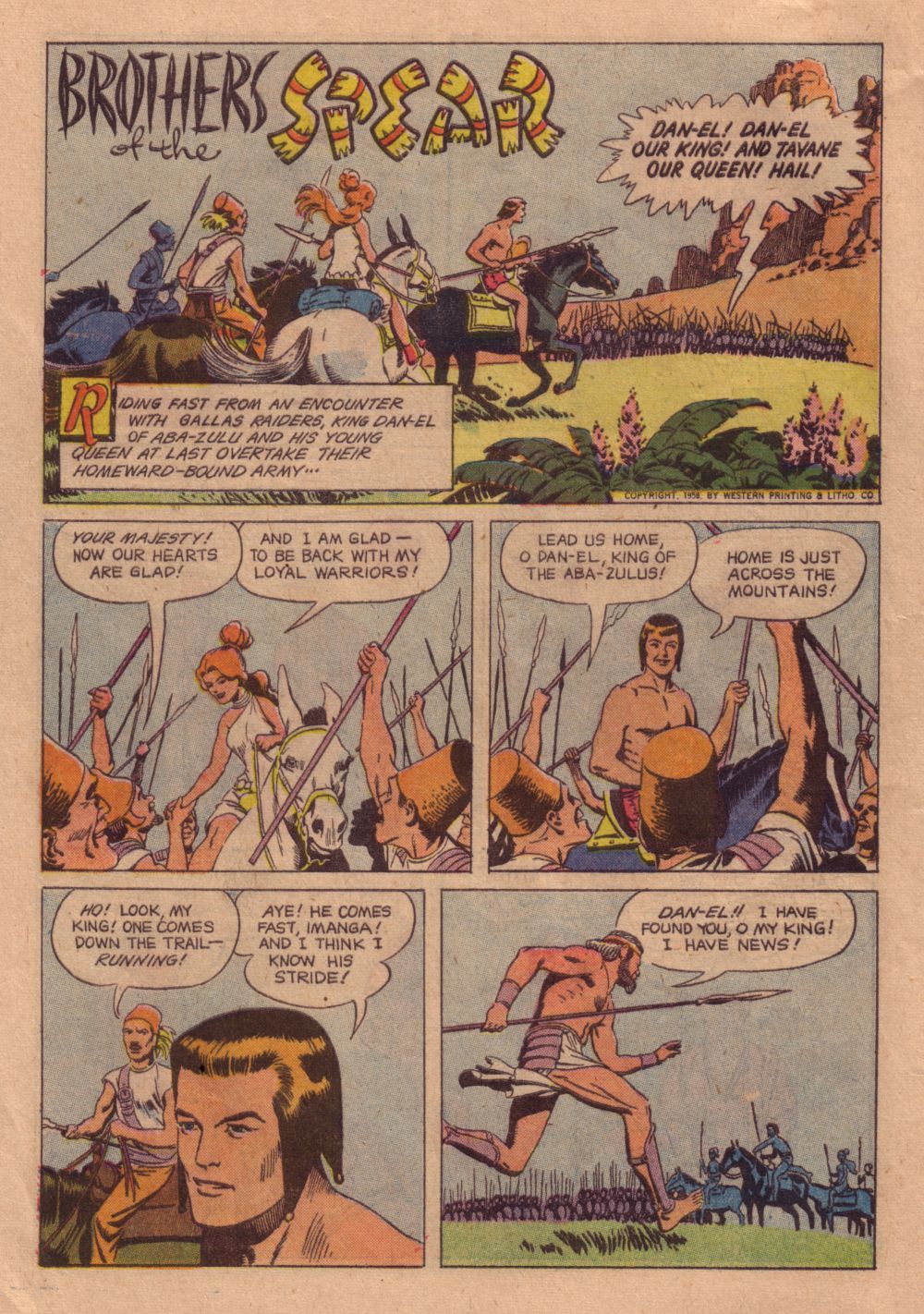 Read online Tarzan (1948) comic -  Issue #104 - 28