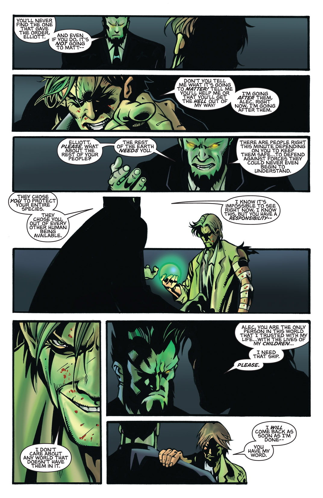 Read online Voltron comic -  Issue #4 - 7