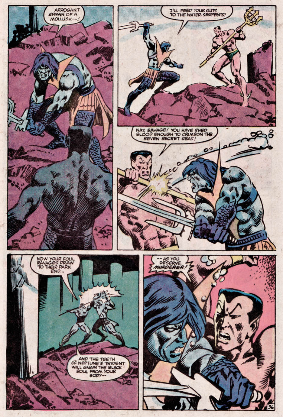 Read online What If? (1977) comic -  Issue #41 - The Sub-mariner had saved Atlantis from its destiny - 36