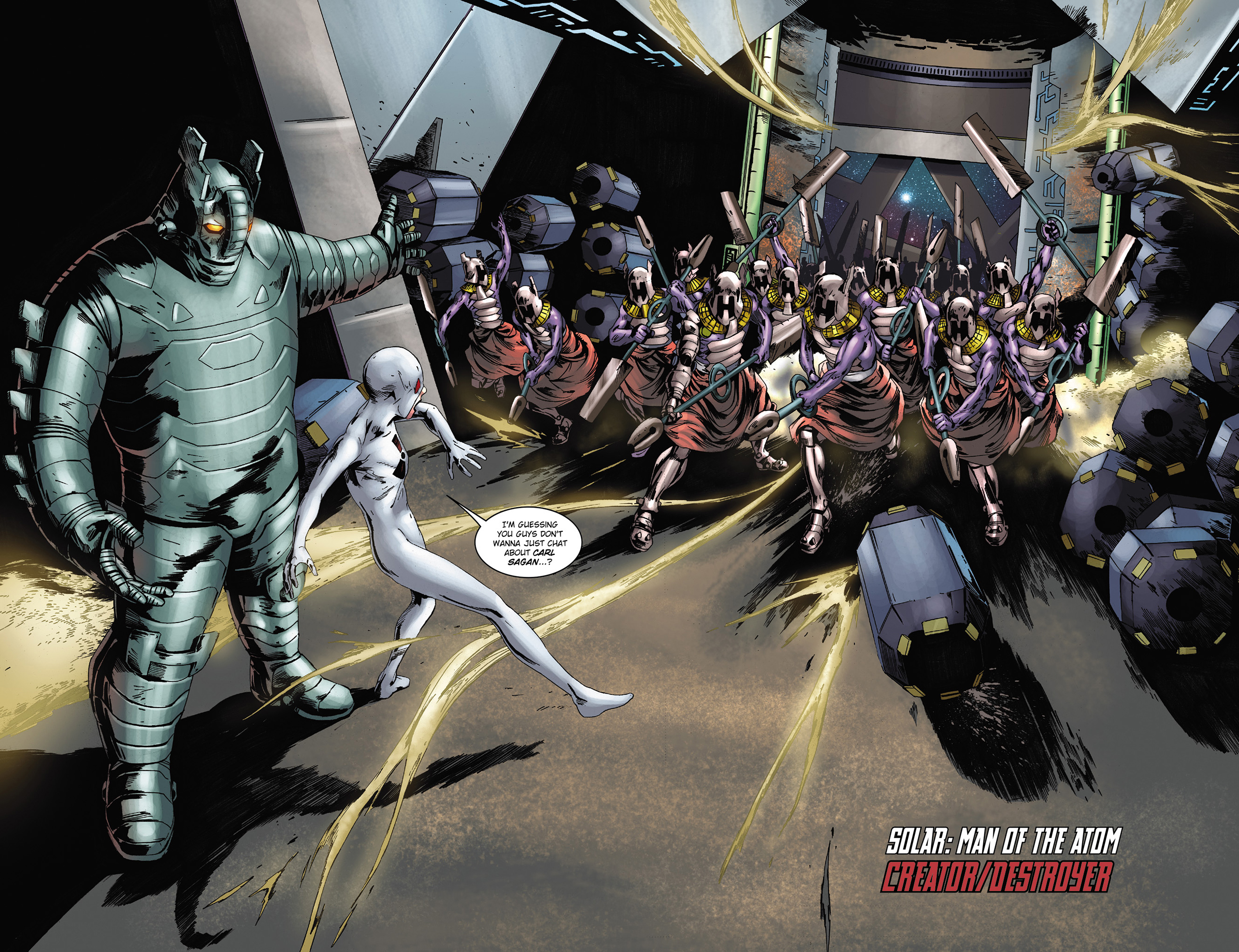 Read online Solar: Man of the Atom (2014) comic -  Issue #7 - 12