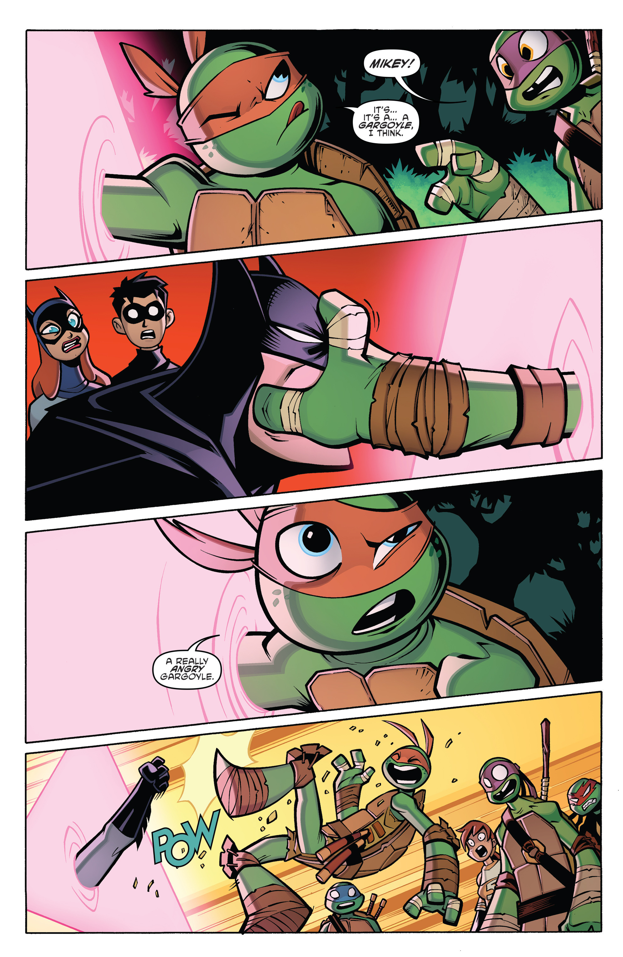 Read online Batman/Teenage Mutant Ninja Turtles Adventure comic -  Issue #2 - 13