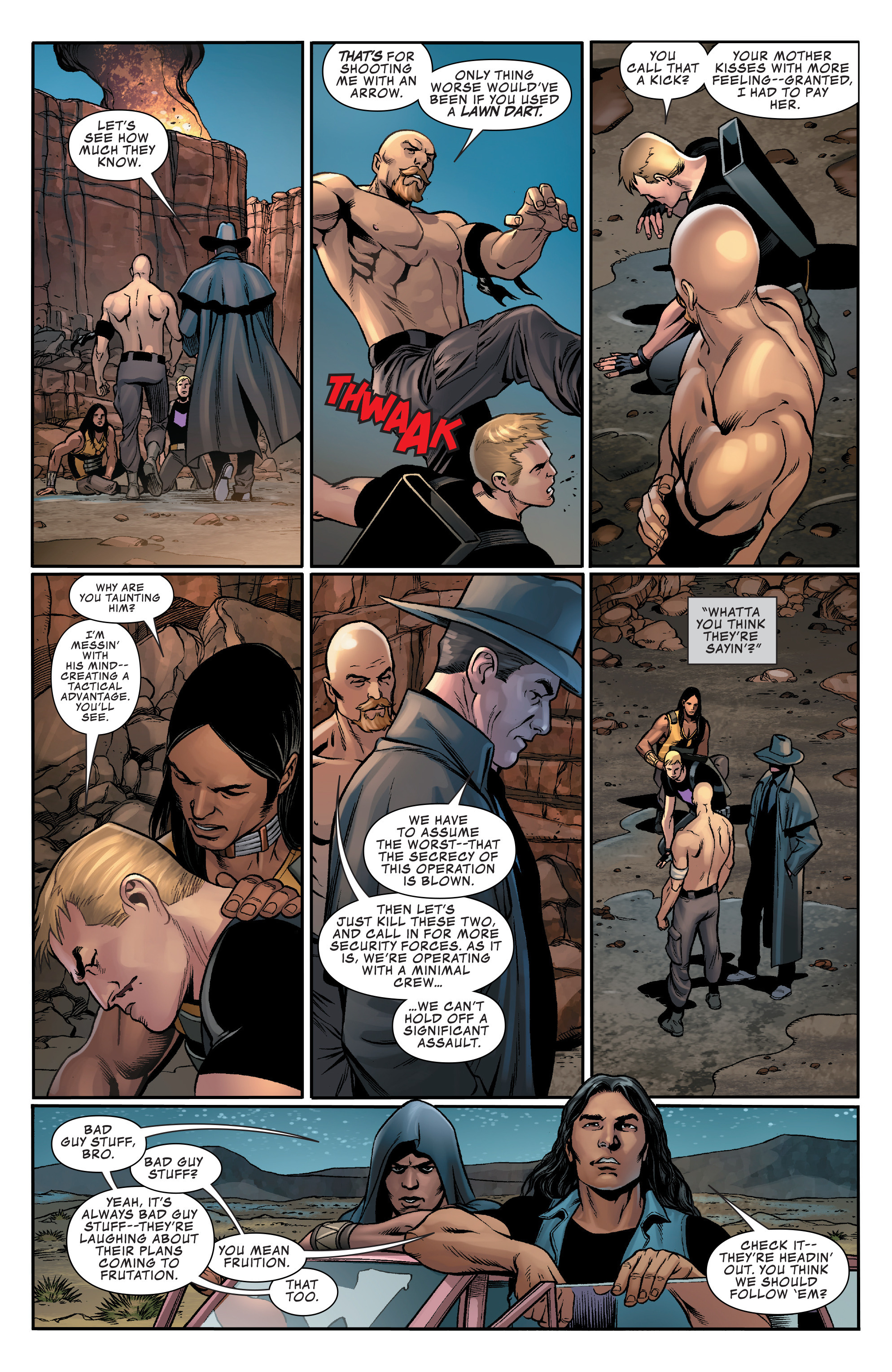 Read online Occupy Avengers comic -  Issue #2 - 8