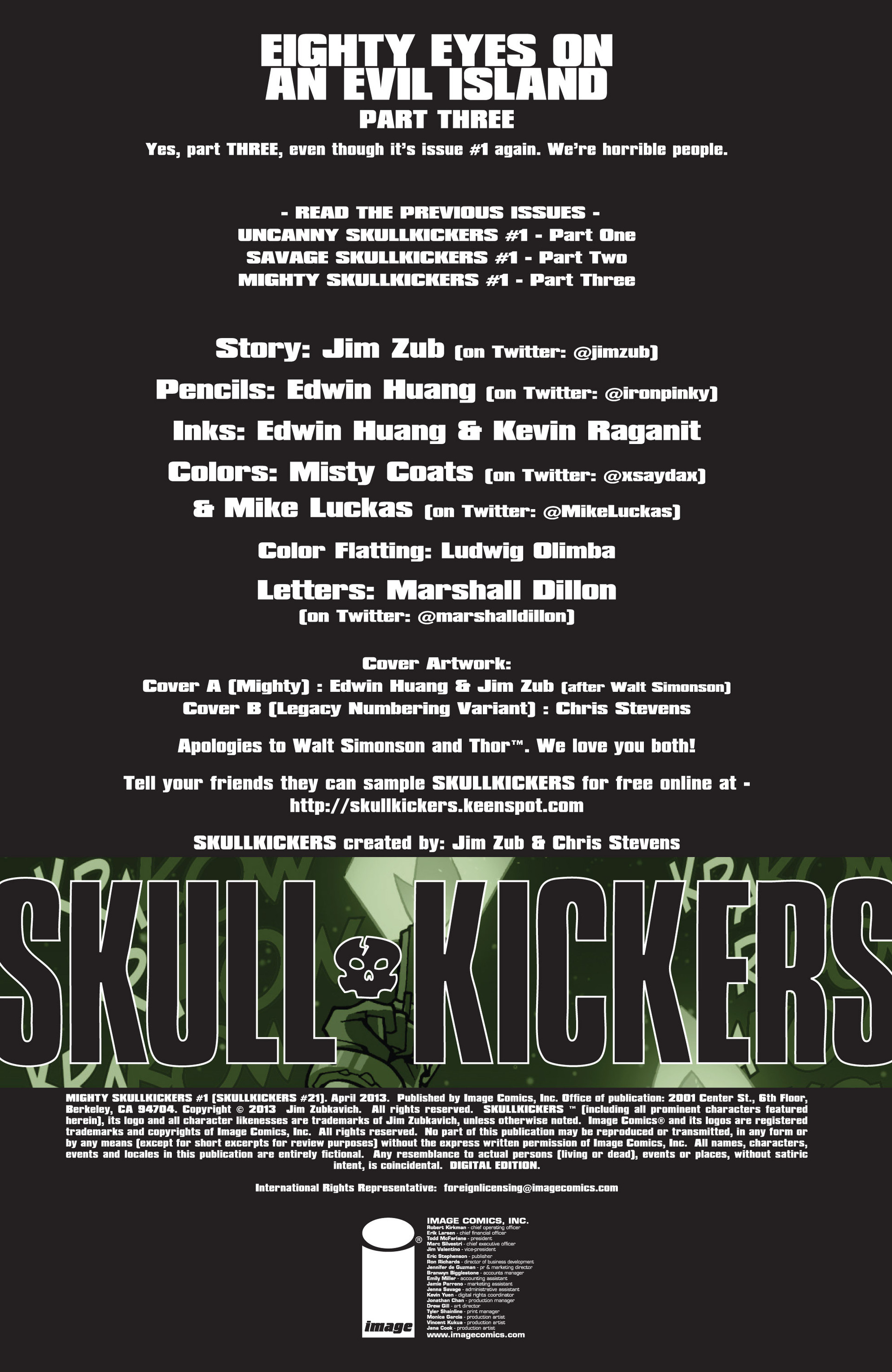 Read online Mighty Skullkickers comic -  Issue # Full - 2