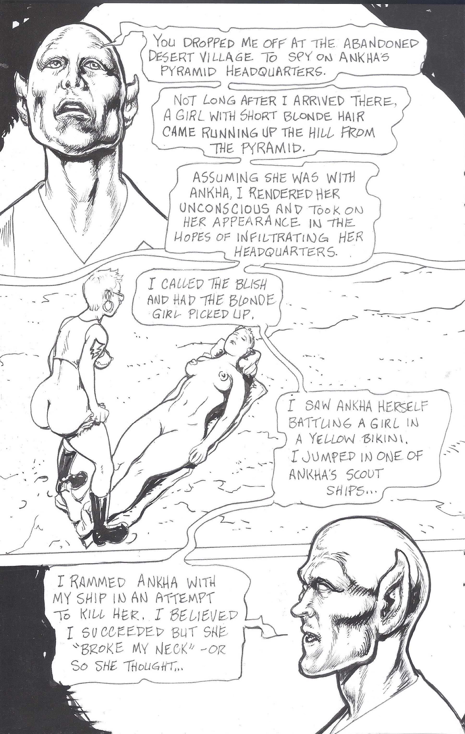 Read online Cavewoman: Starship Blish comic -  Issue #1 - 26