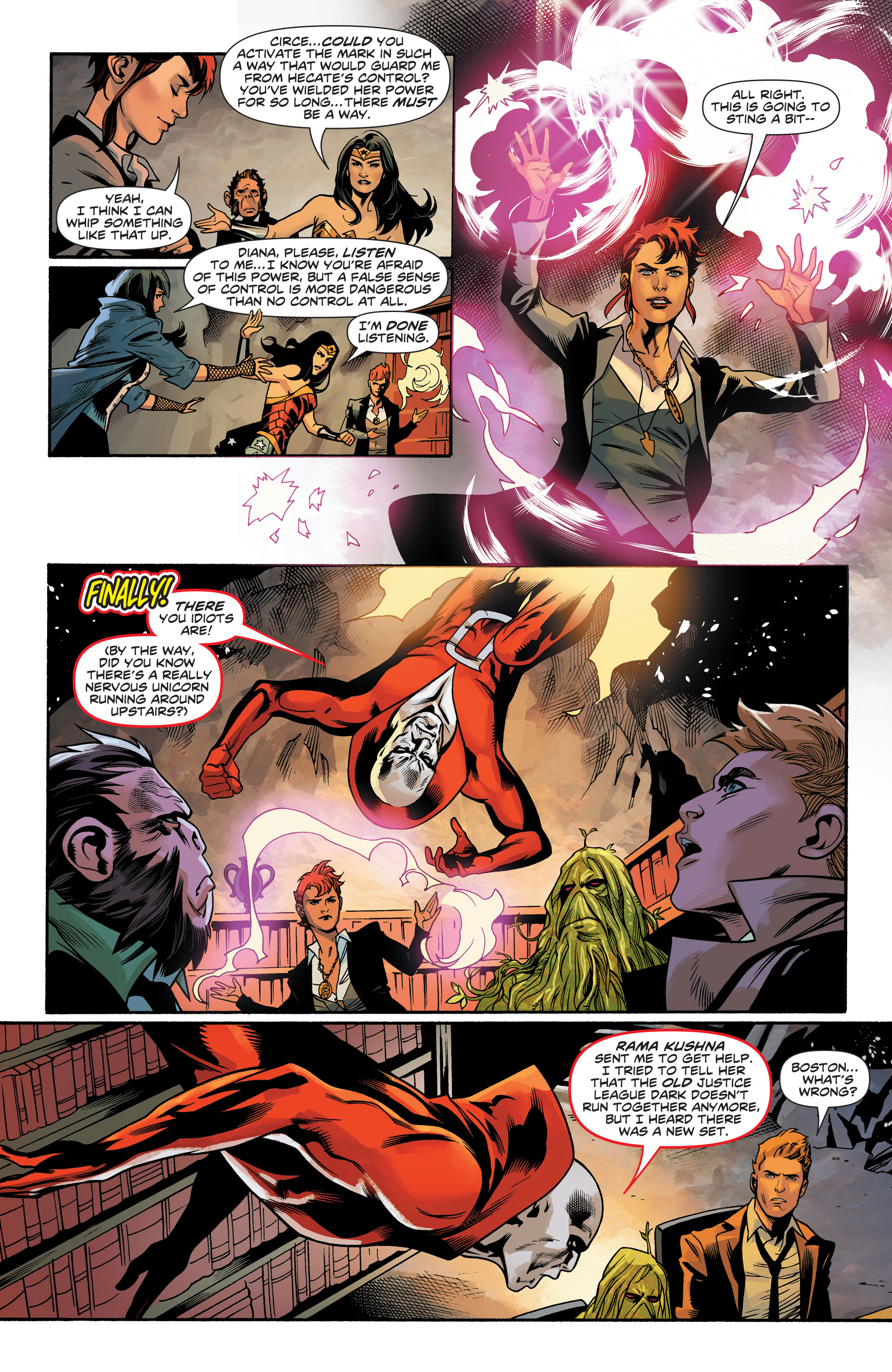 Read online Wonder Woman and Justice League Dark: The Witching Hour comic -  Issue # _TPB - 57
