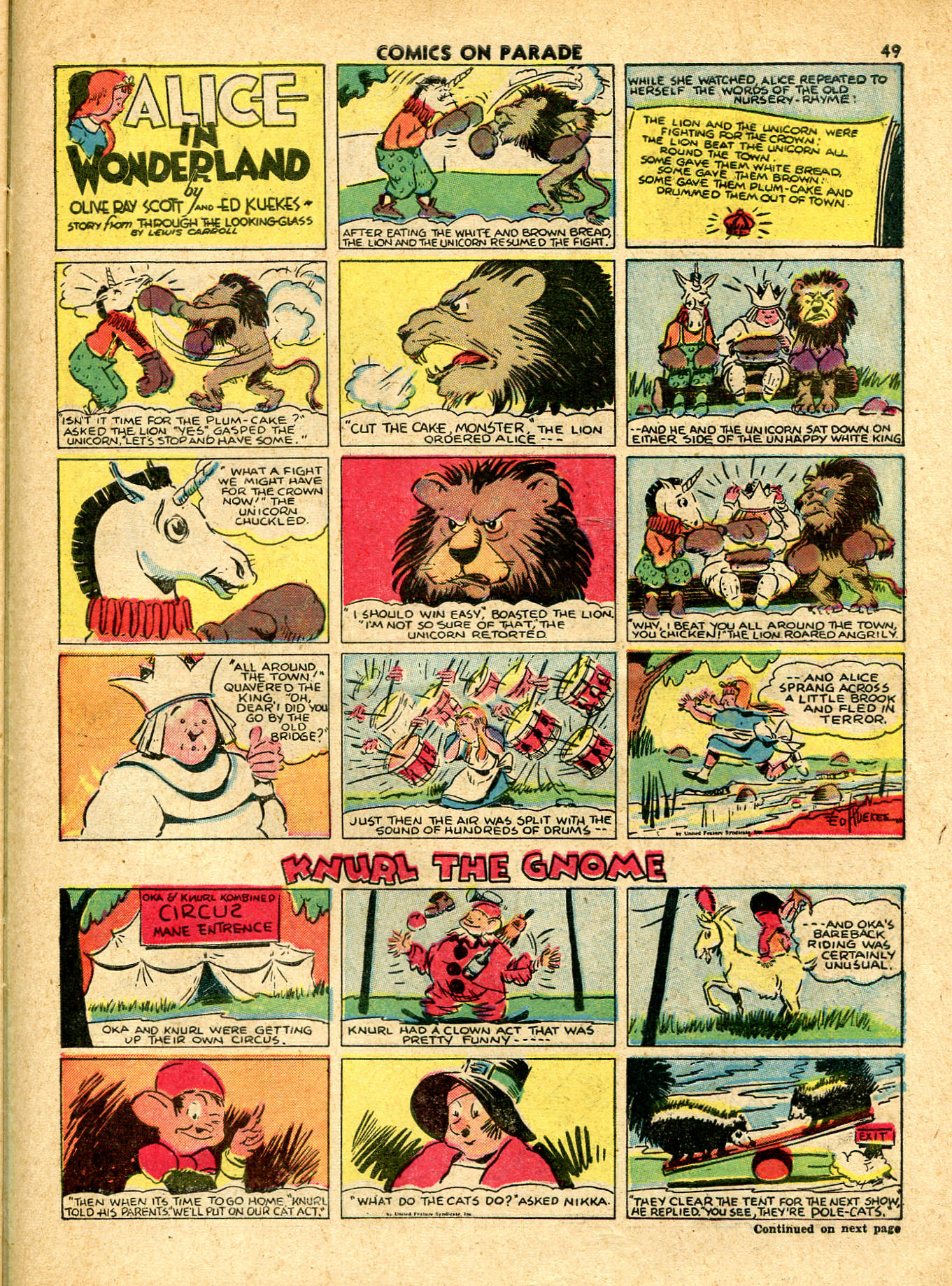 Read online Comics on Parade comic -  Issue #25 - 51