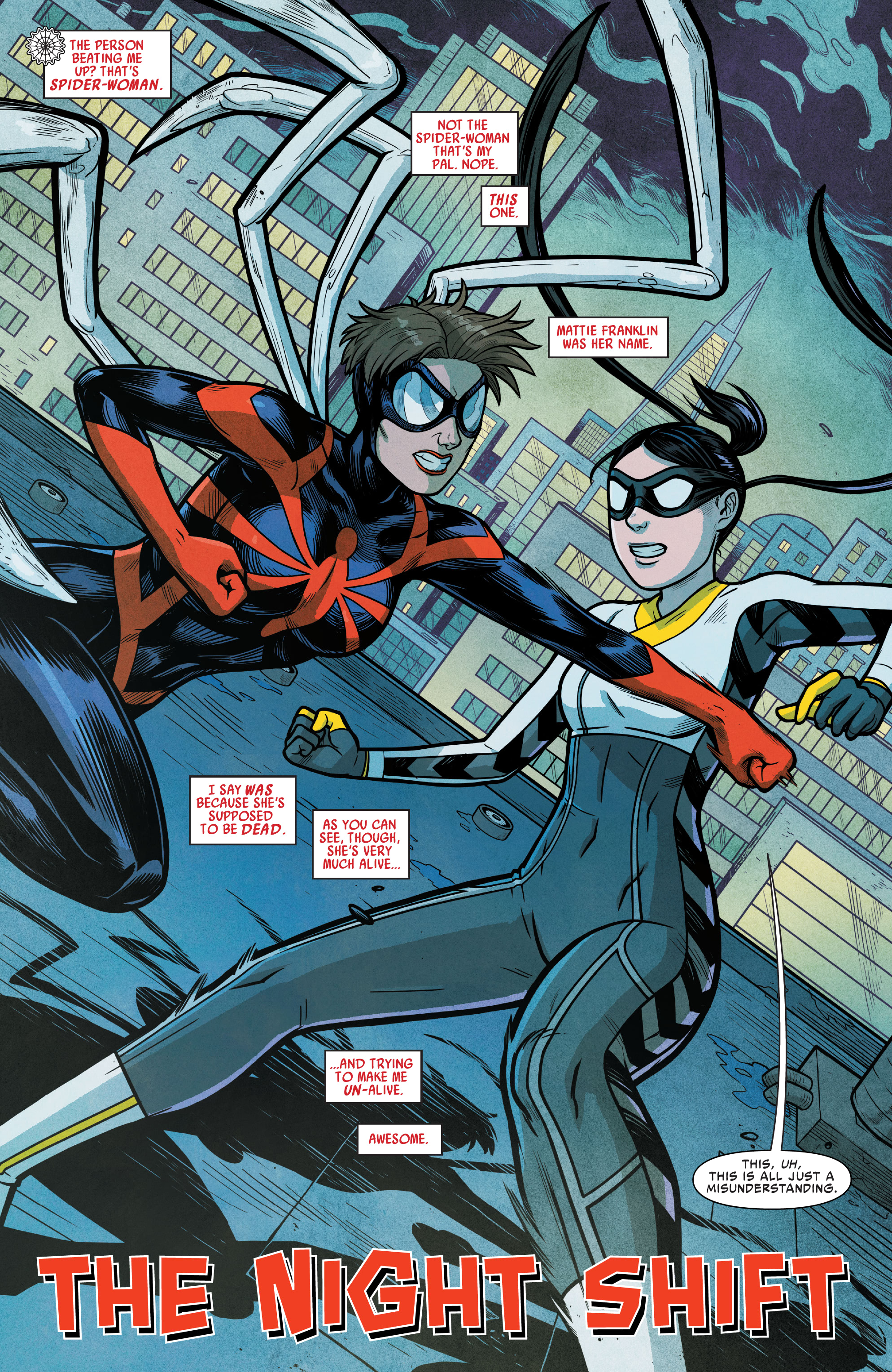 Read online Silk: Out of the Spider-Verse comic -  Issue # TPB 3 (Part 2) - 27
