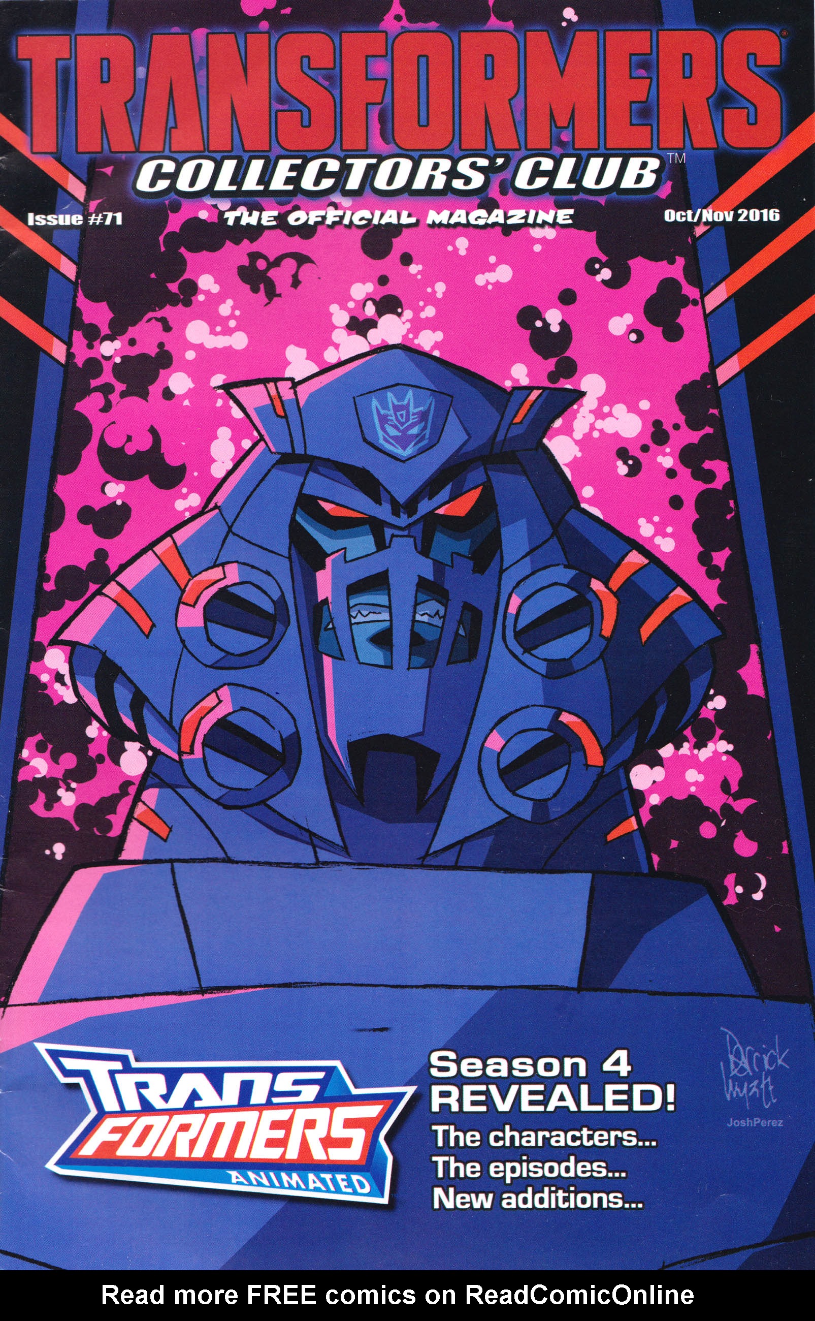 Read online Transformers: Collectors' Club comic -  Issue #71 - 1