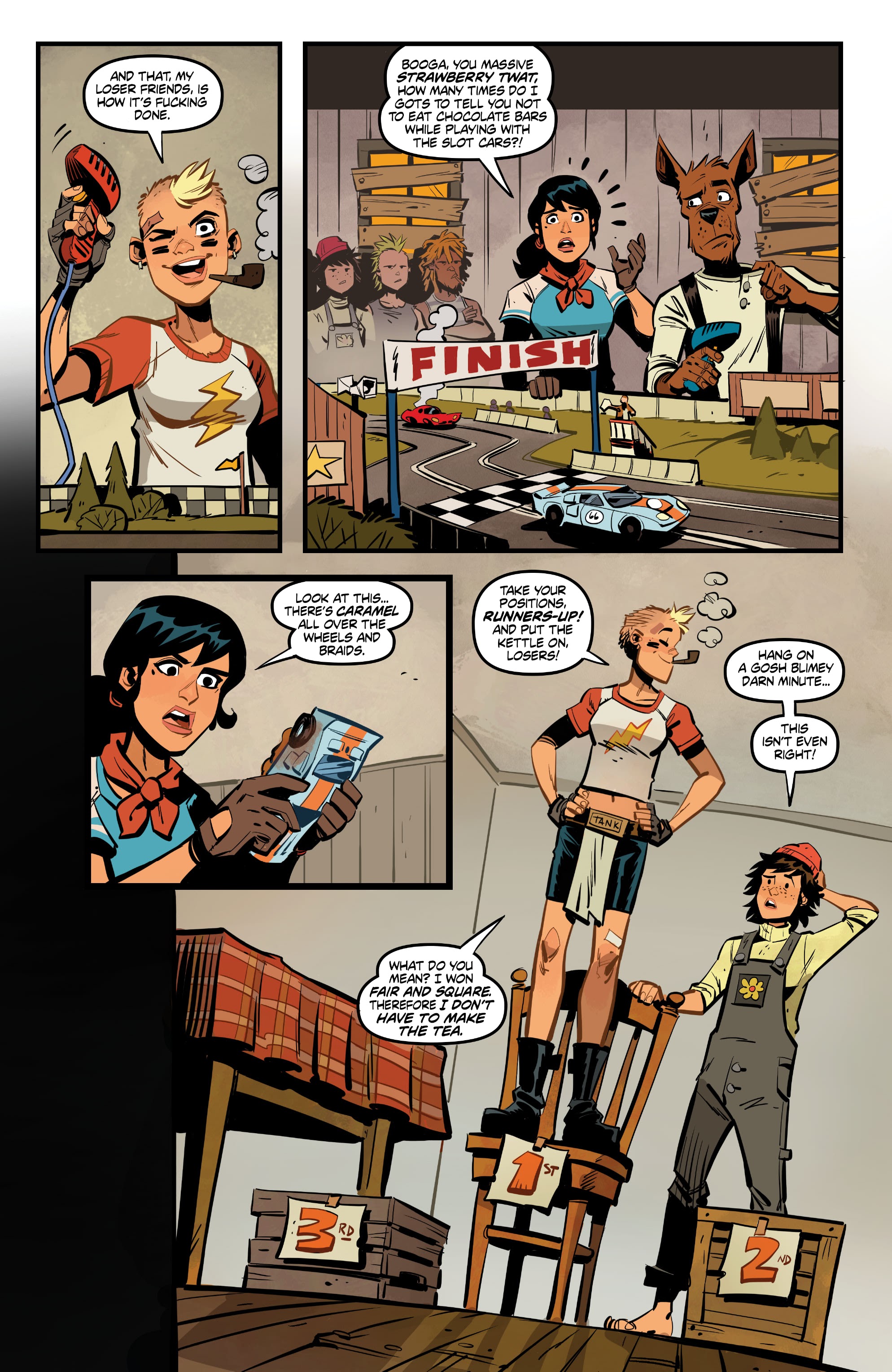 Read online King Tank Girl comic -  Issue #5 - 8