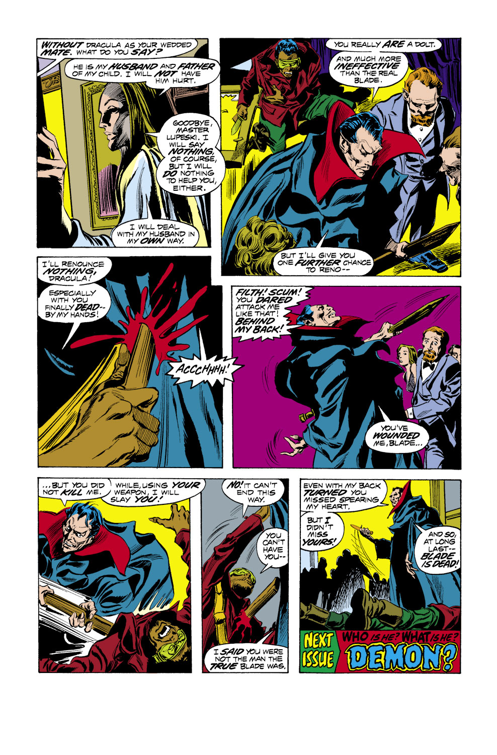 Read online Tomb of Dracula (1972) comic -  Issue #51 - 18