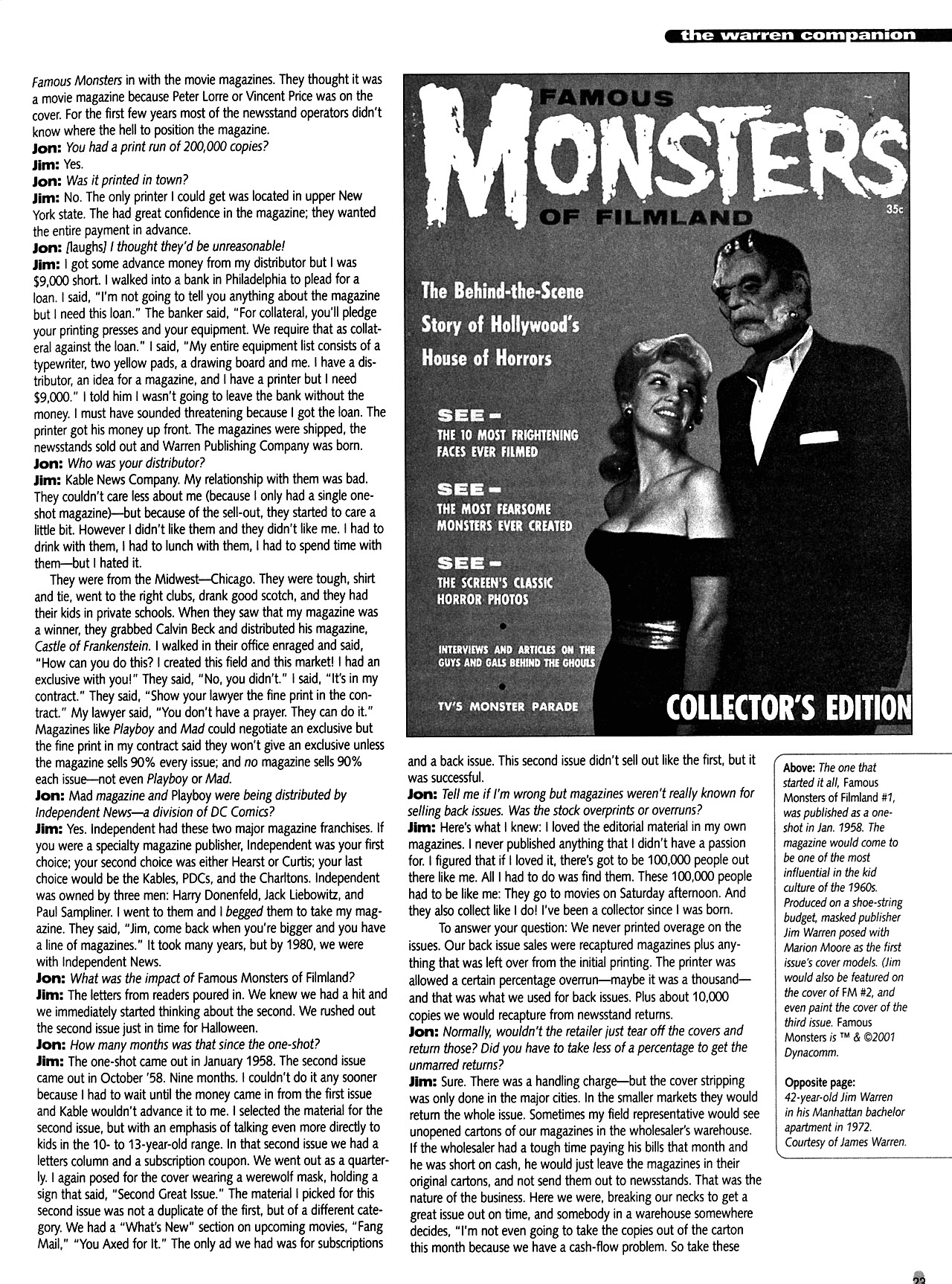 Read online Warren Companion comic -  Issue # TPB (Part 1) - 23