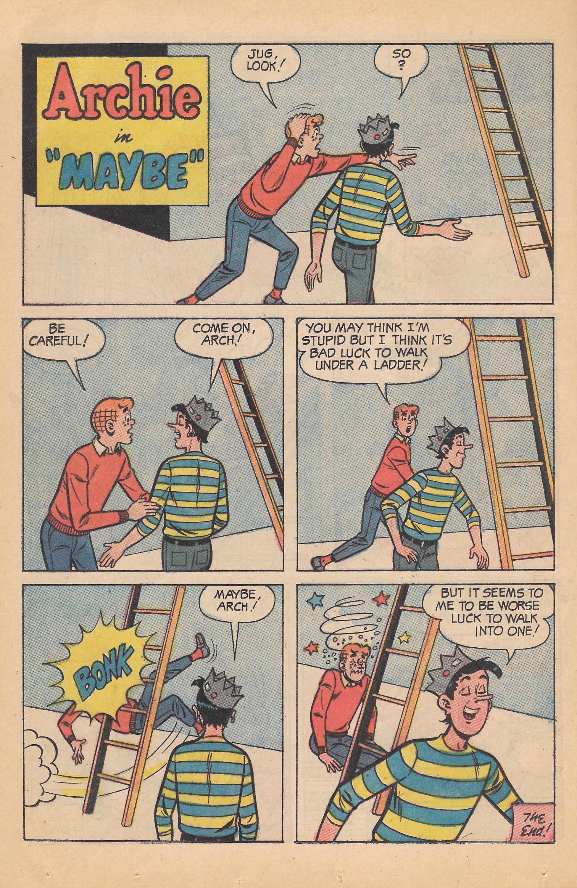Read online Archie's TV Laugh-Out comic -  Issue #7 - 40