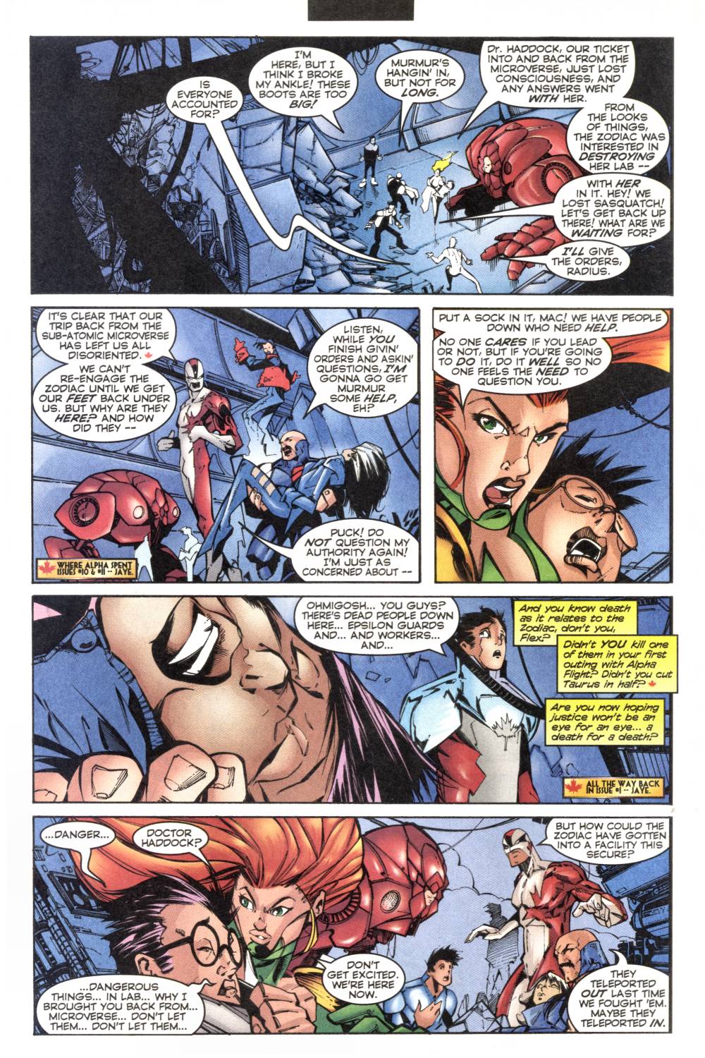 Read online Alpha Flight (1997) comic -  Issue #12 - 8