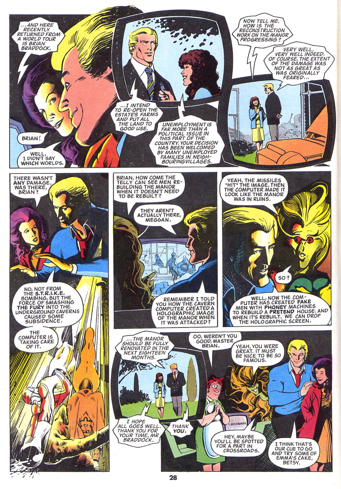 Read online Captain Britain (1988) comic -  Issue # TPB - 28