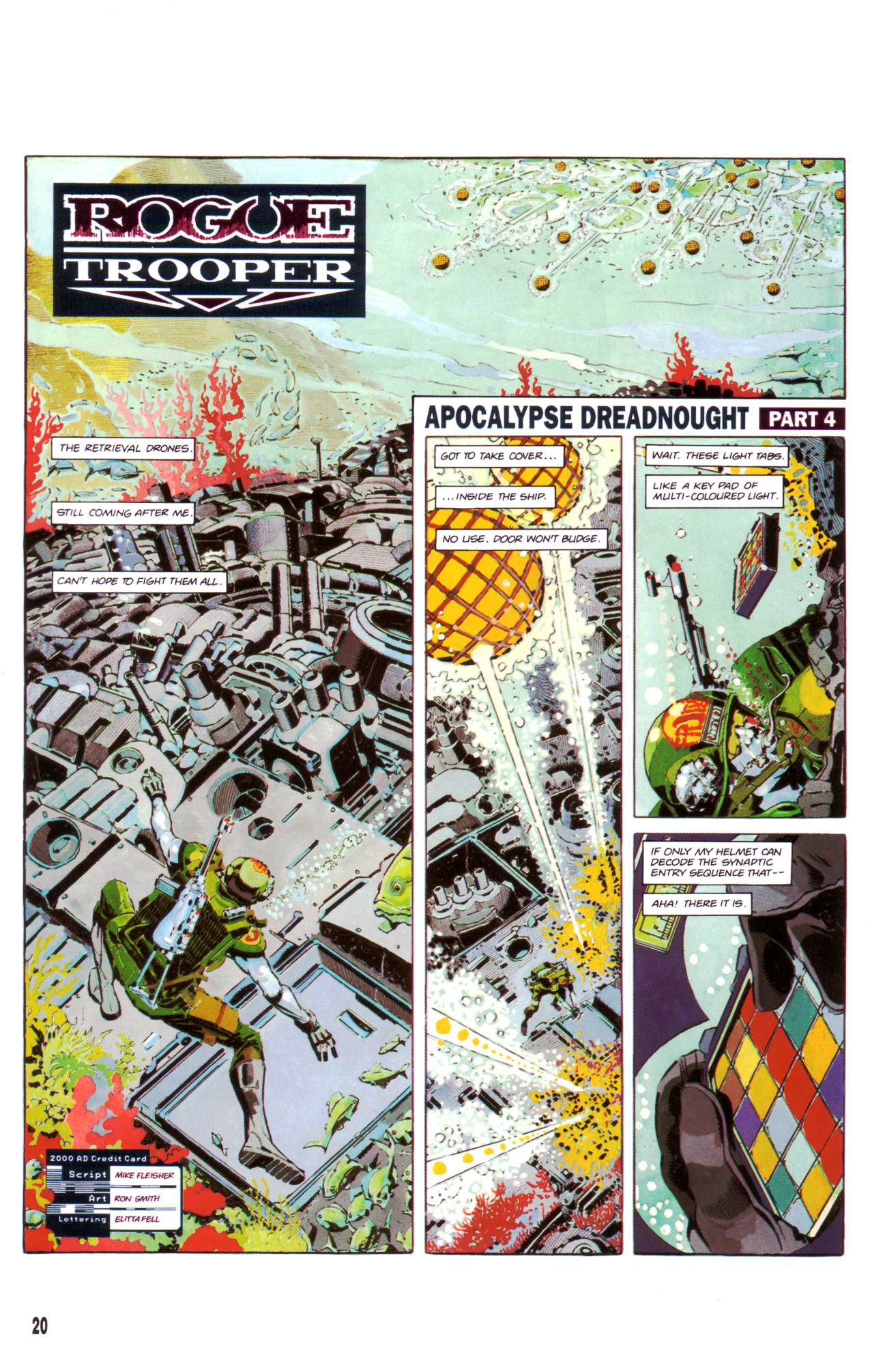 Read online Rogue Trooper:  The Final Warrior comic -  Issue #7 - 21