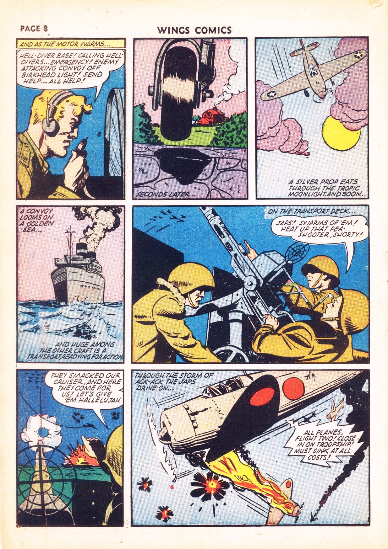 Read online Wings Comics comic -  Issue #31 - 10