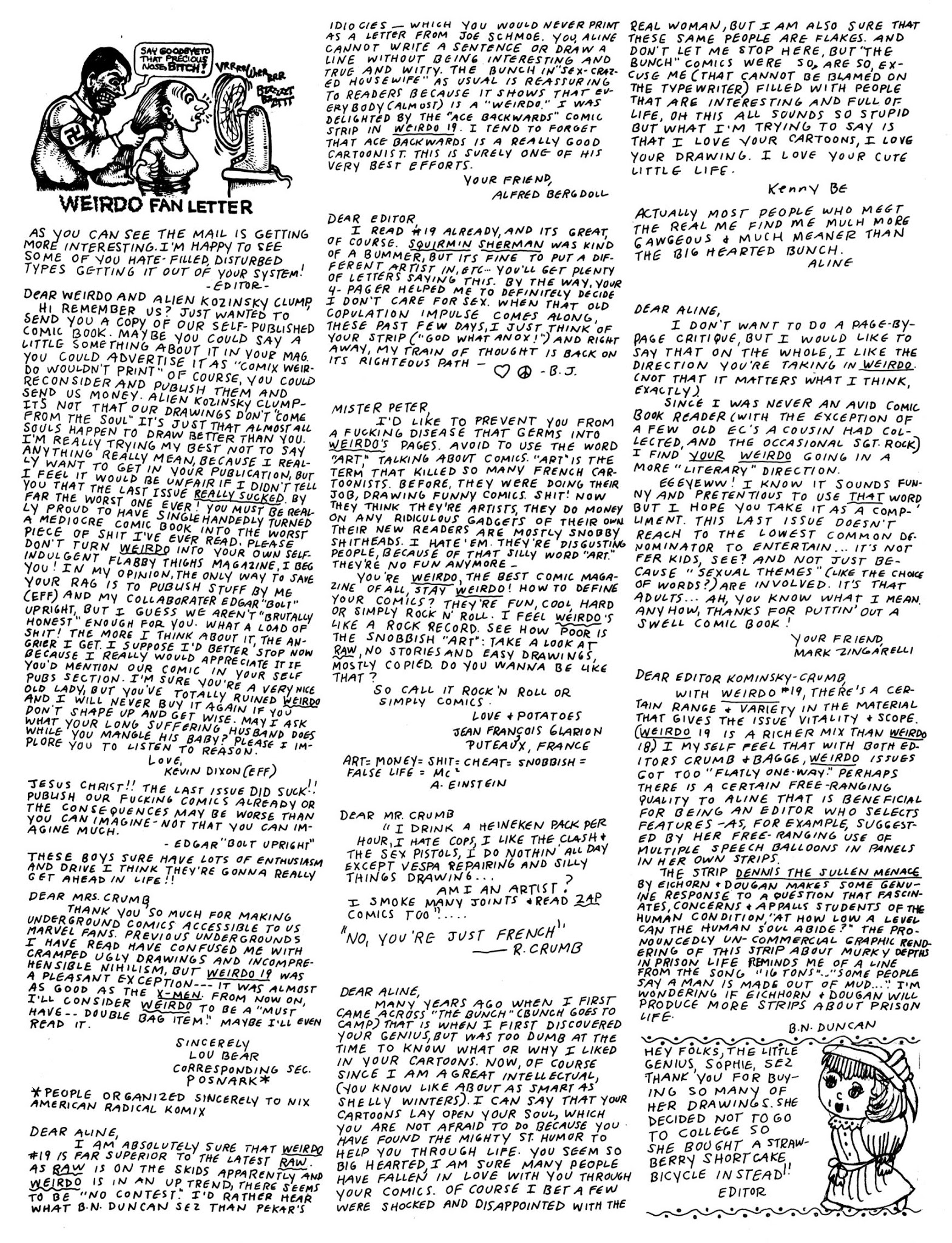 Read online Weirdo comic -  Issue #20 - 6