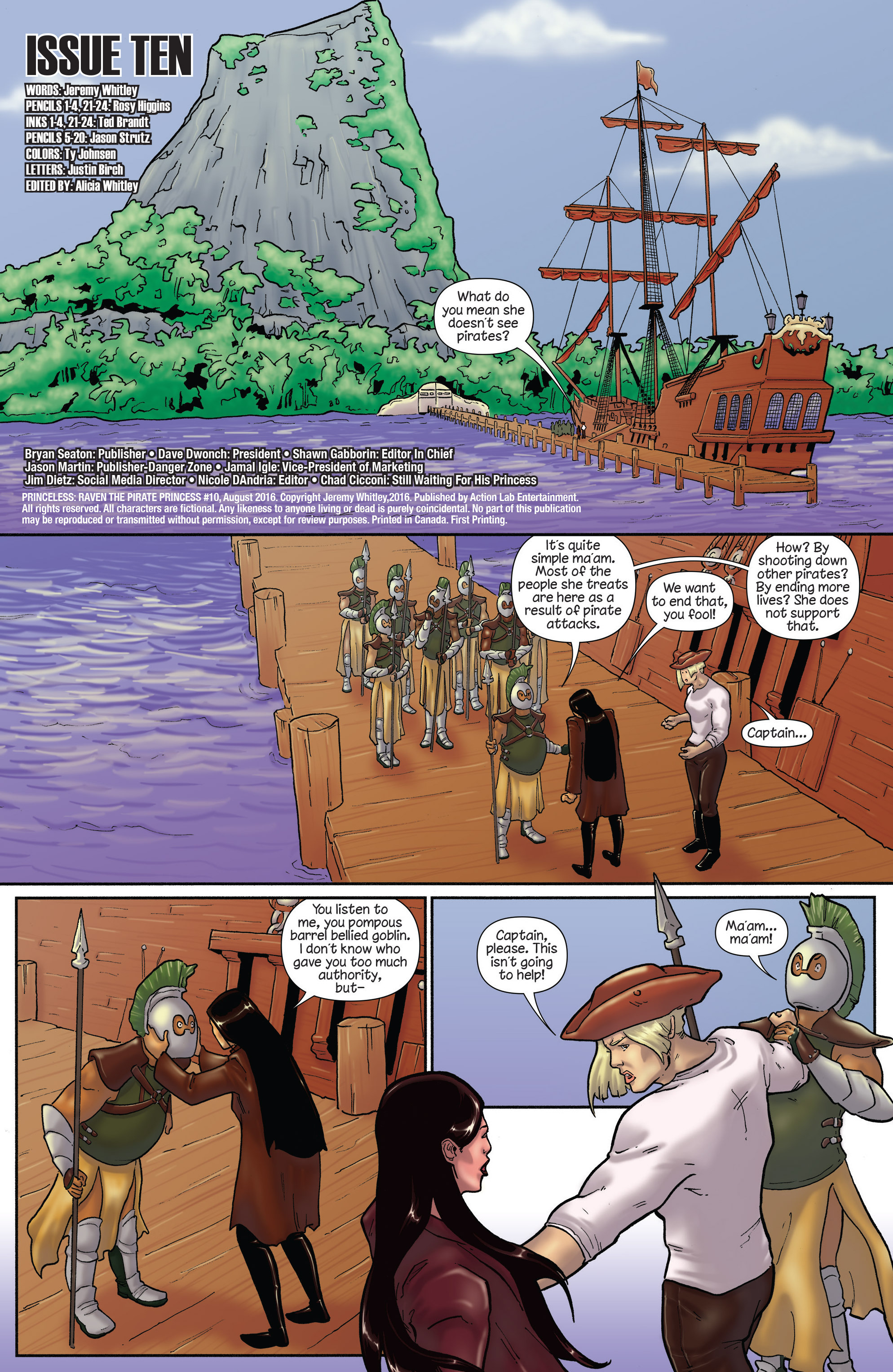 Read online Princeless: Raven the Pirate Princess comic -  Issue #10 - 2