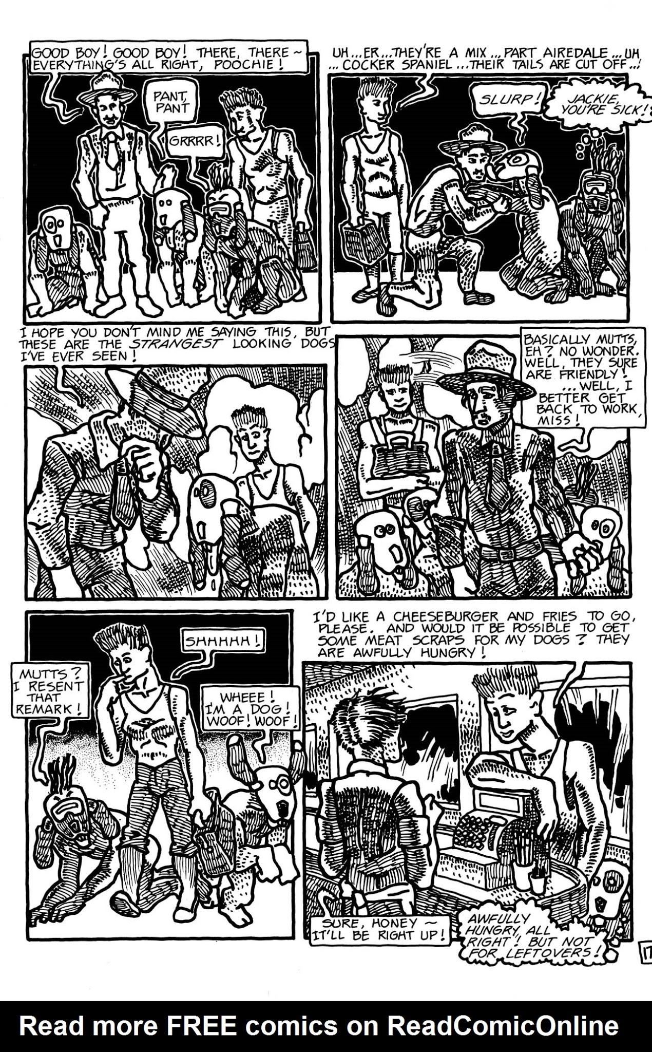 Read online Adolescent Radioactive Black Belt Hamsters comic -  Issue #5 - 19