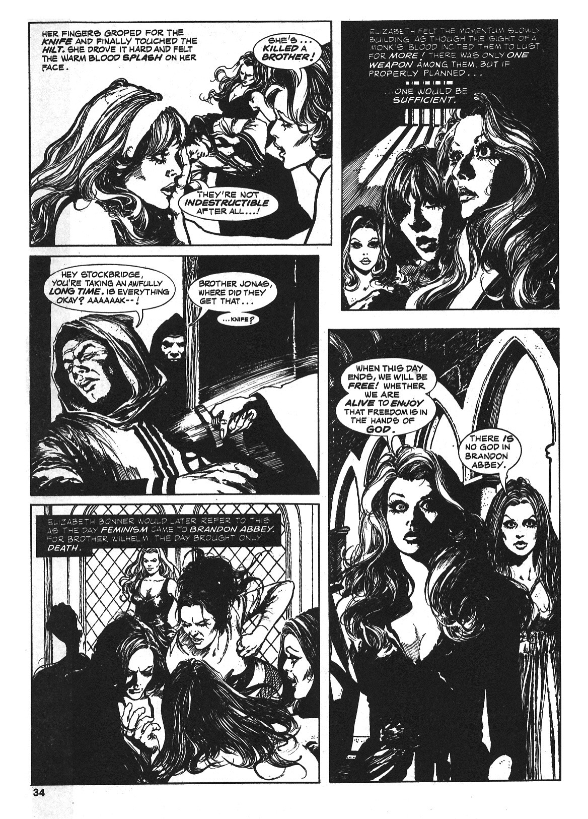 Read online Vampirella (1969) comic -  Issue #47 - 34
