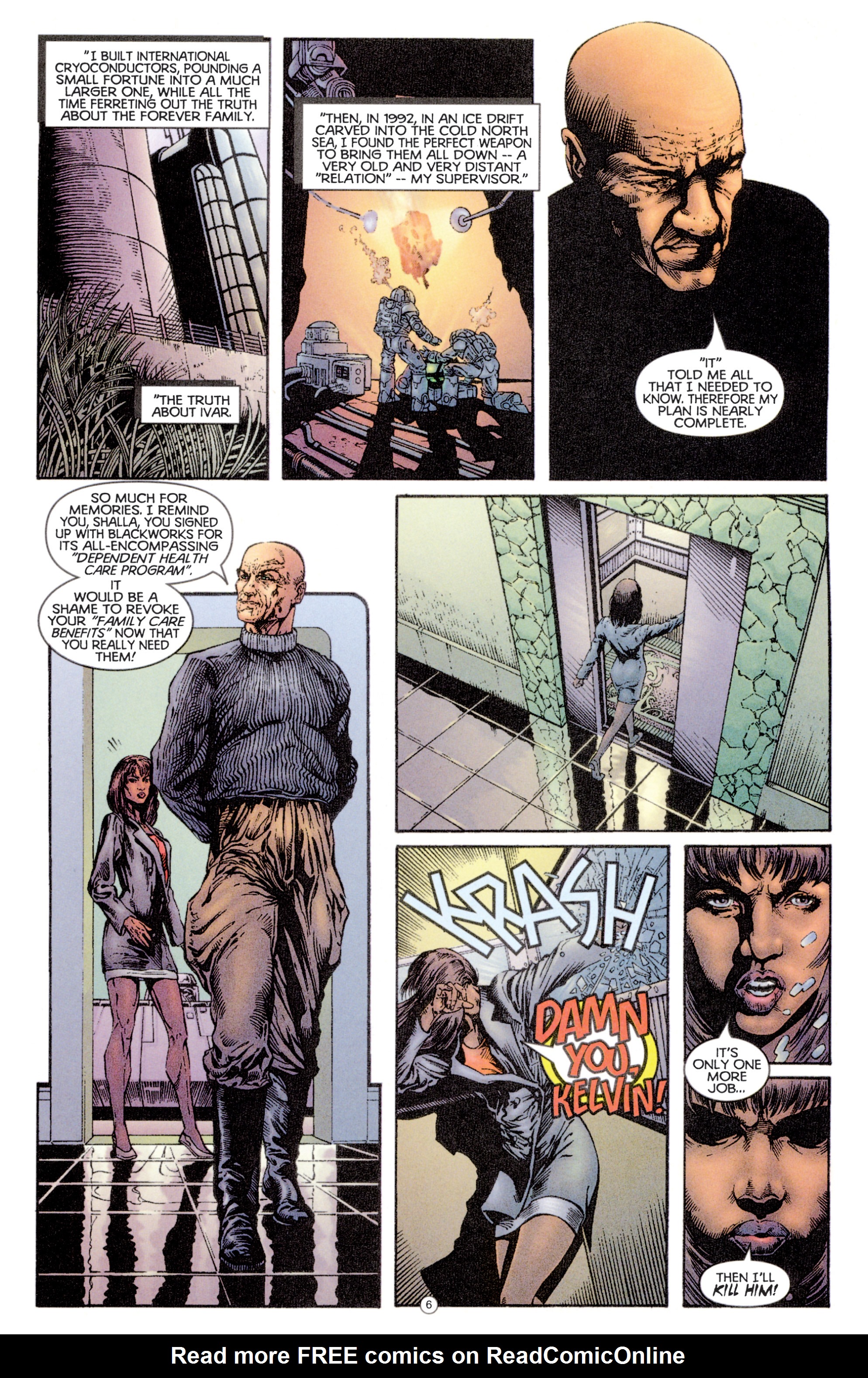 Read online Eternal Warriors comic -  Issue # Issue Blackworks - 6