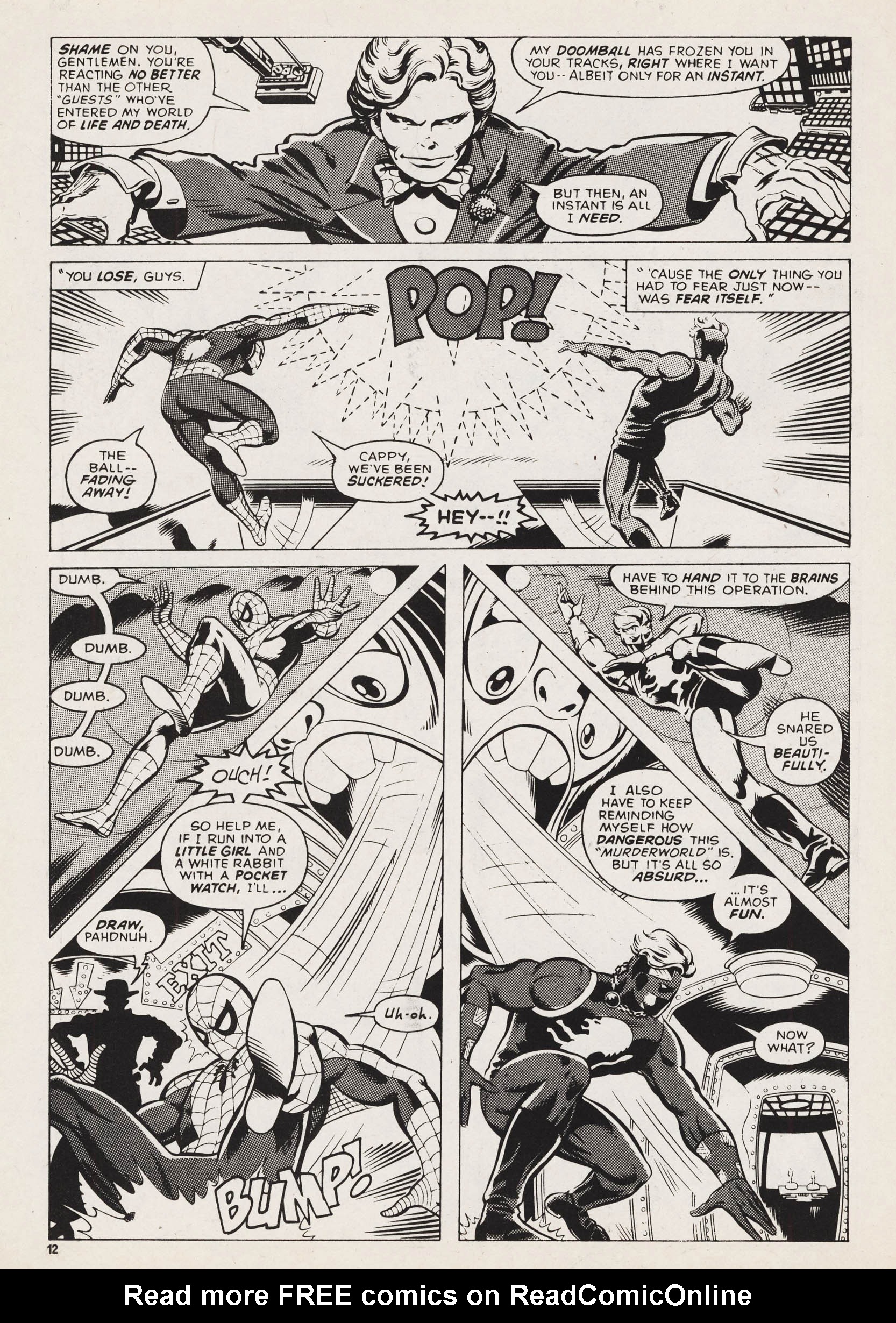 Read online Super Spider-Man and Captain Britain comic -  Issue #252 - 12