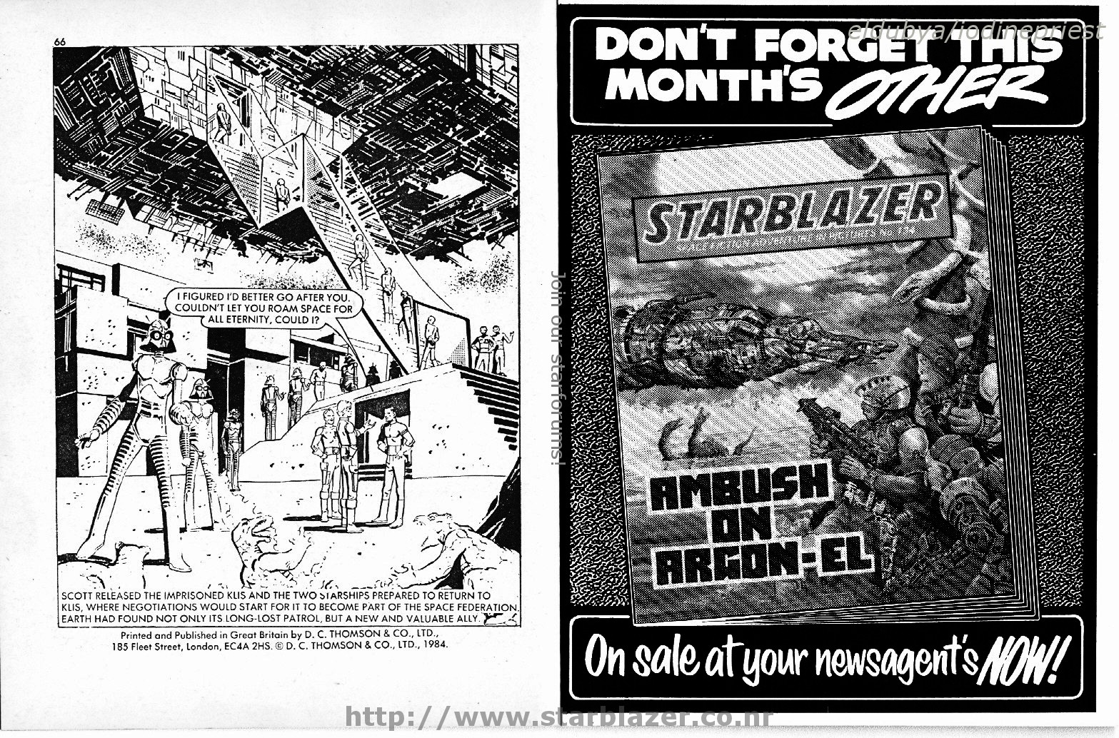 Read online Starblazer comic -  Issue #135 - 35
