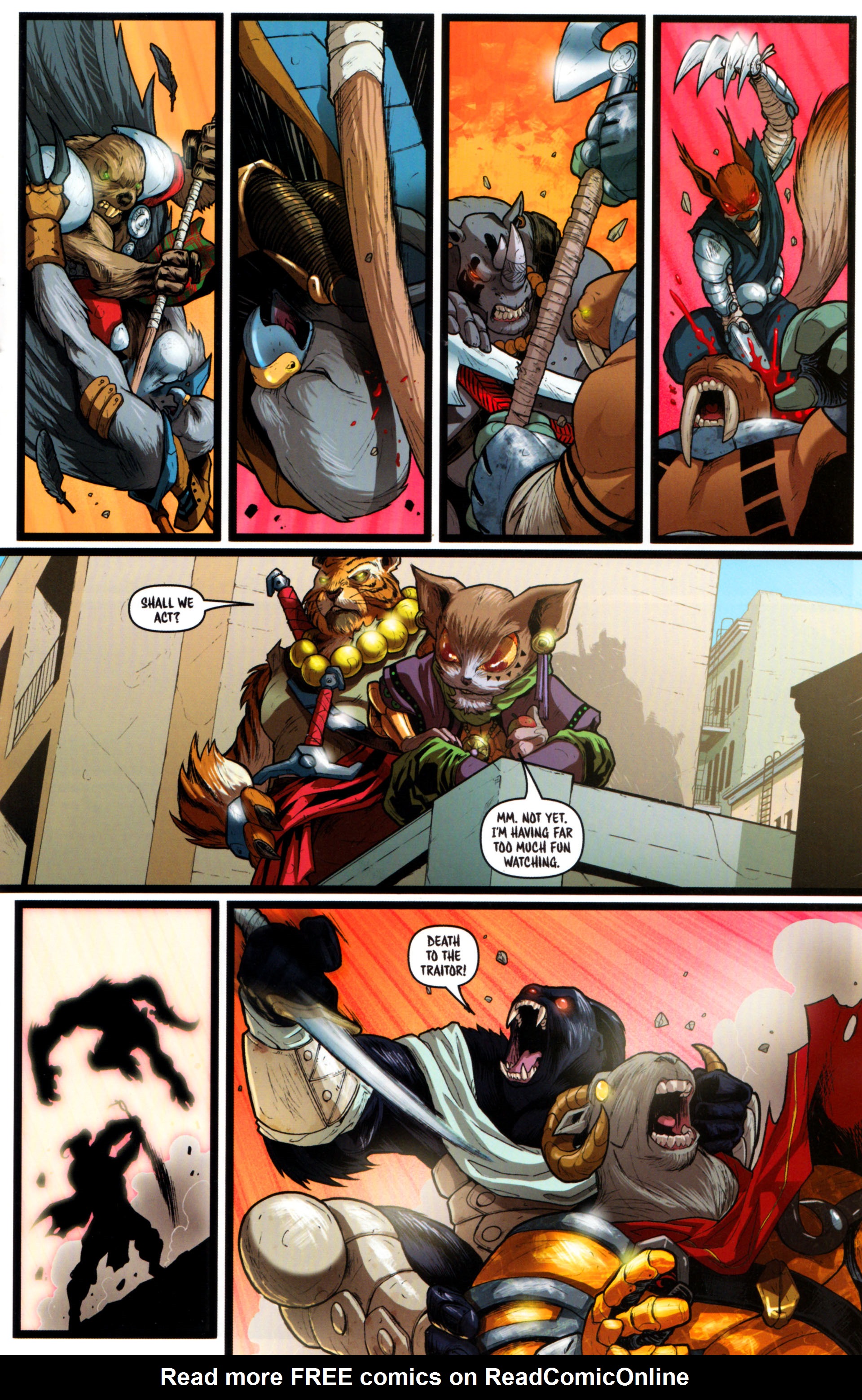 Read online Battle Beasts comic -  Issue #2 - 16