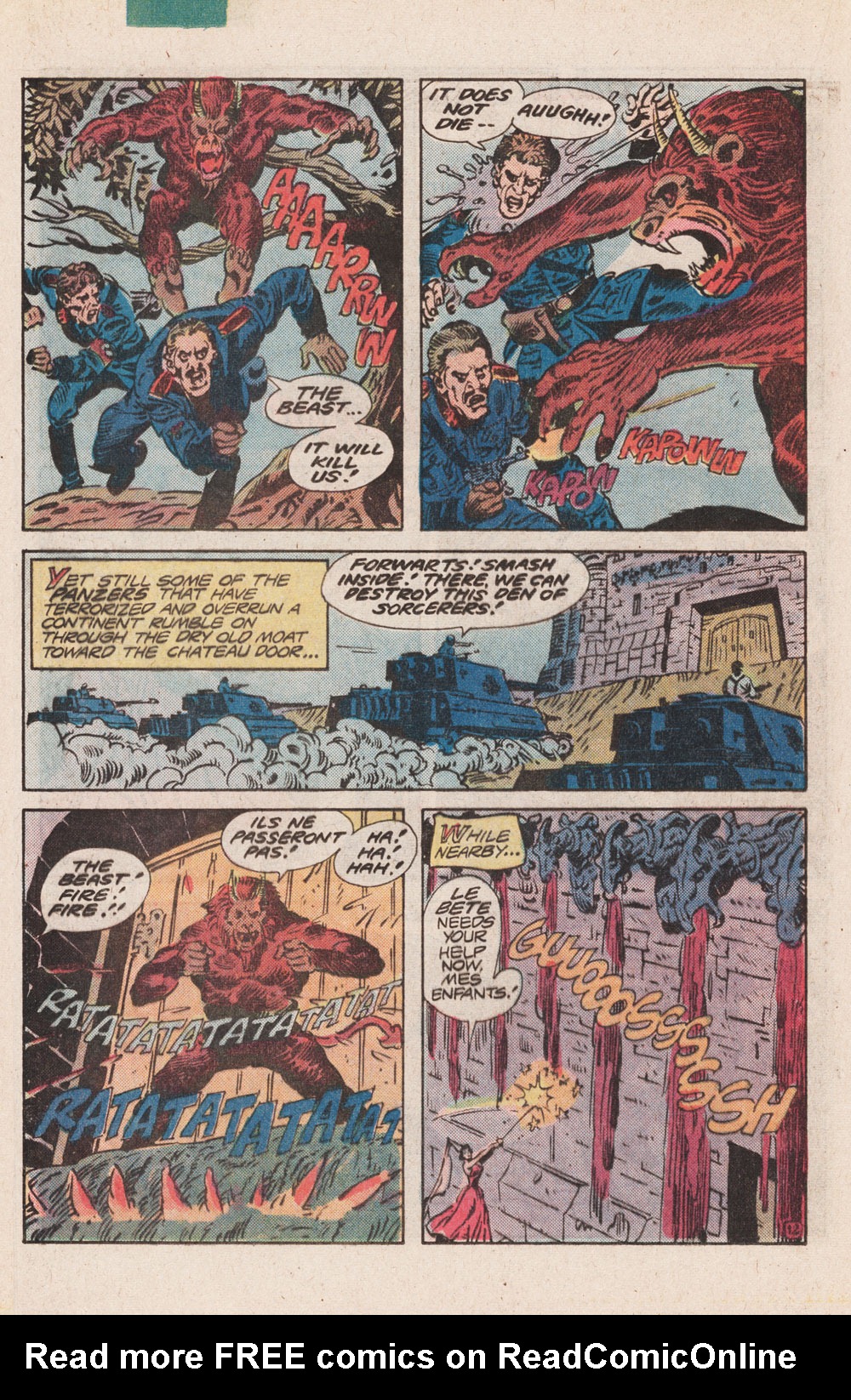 Read online Unknown Soldier (1977) comic -  Issue #261 - 16