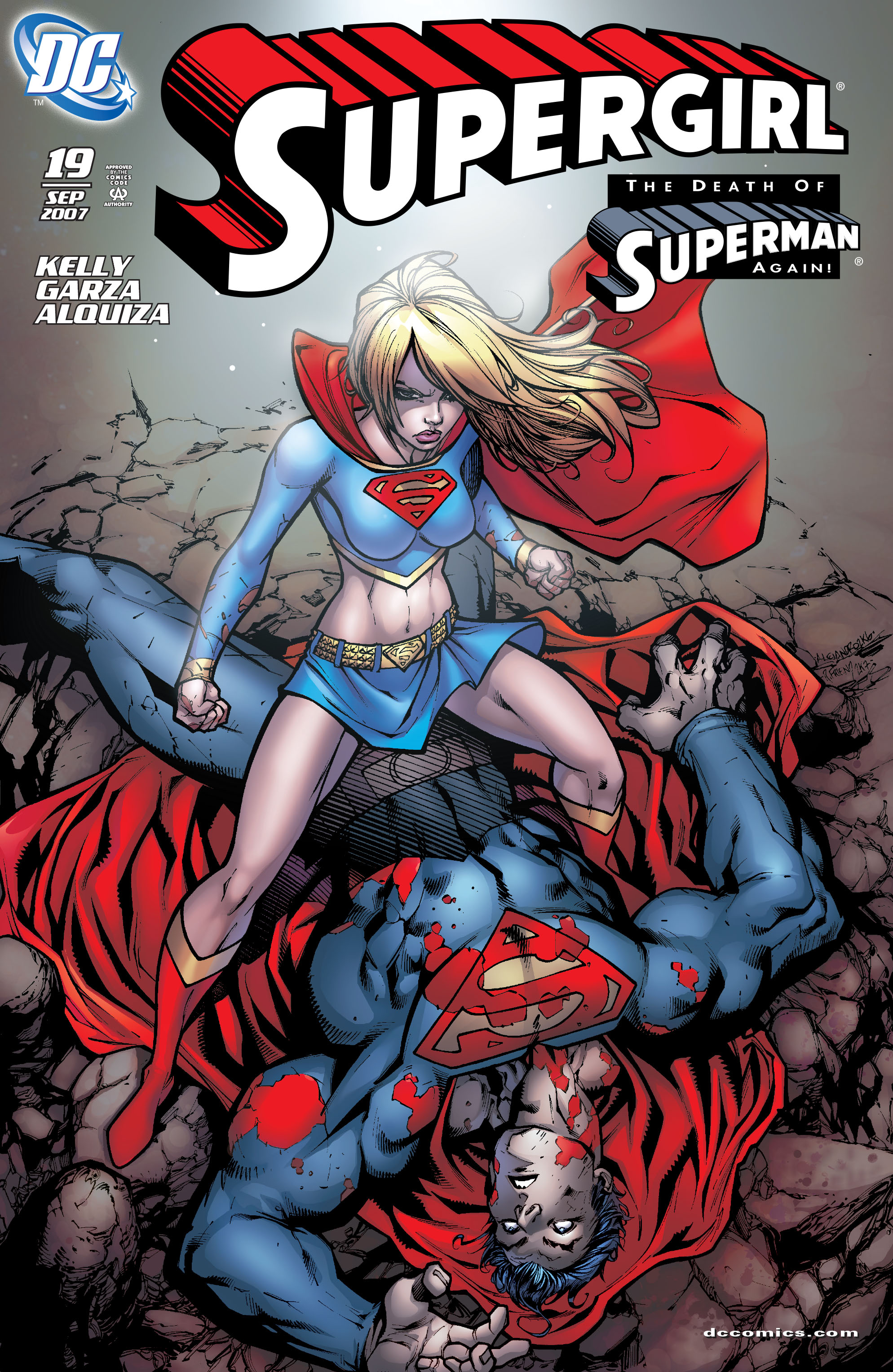 Read online Supergirl (2005) comic -  Issue #19 - 1