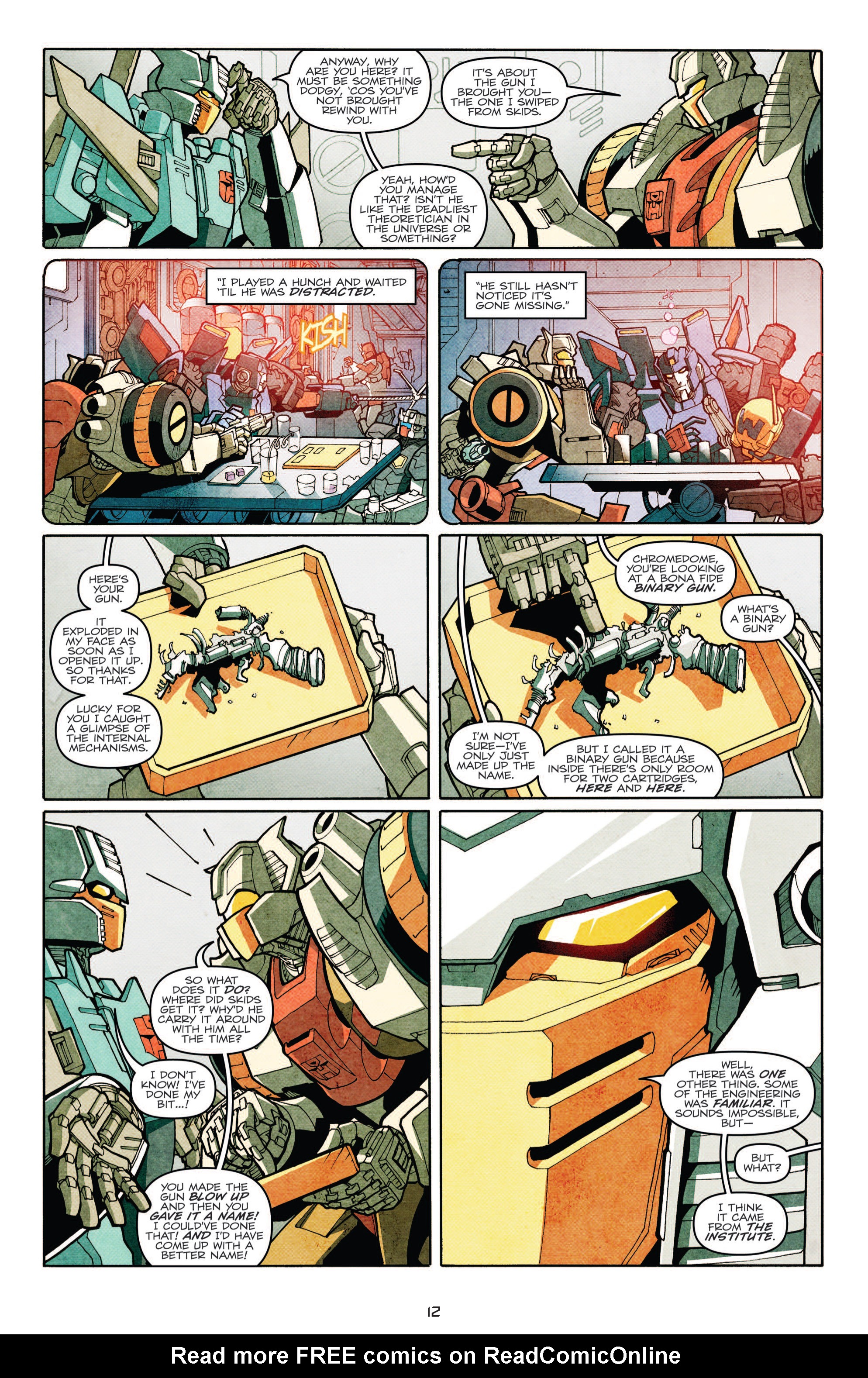 Read online The Transformers: More Than Meets The Eye comic -  Issue #7 - 14