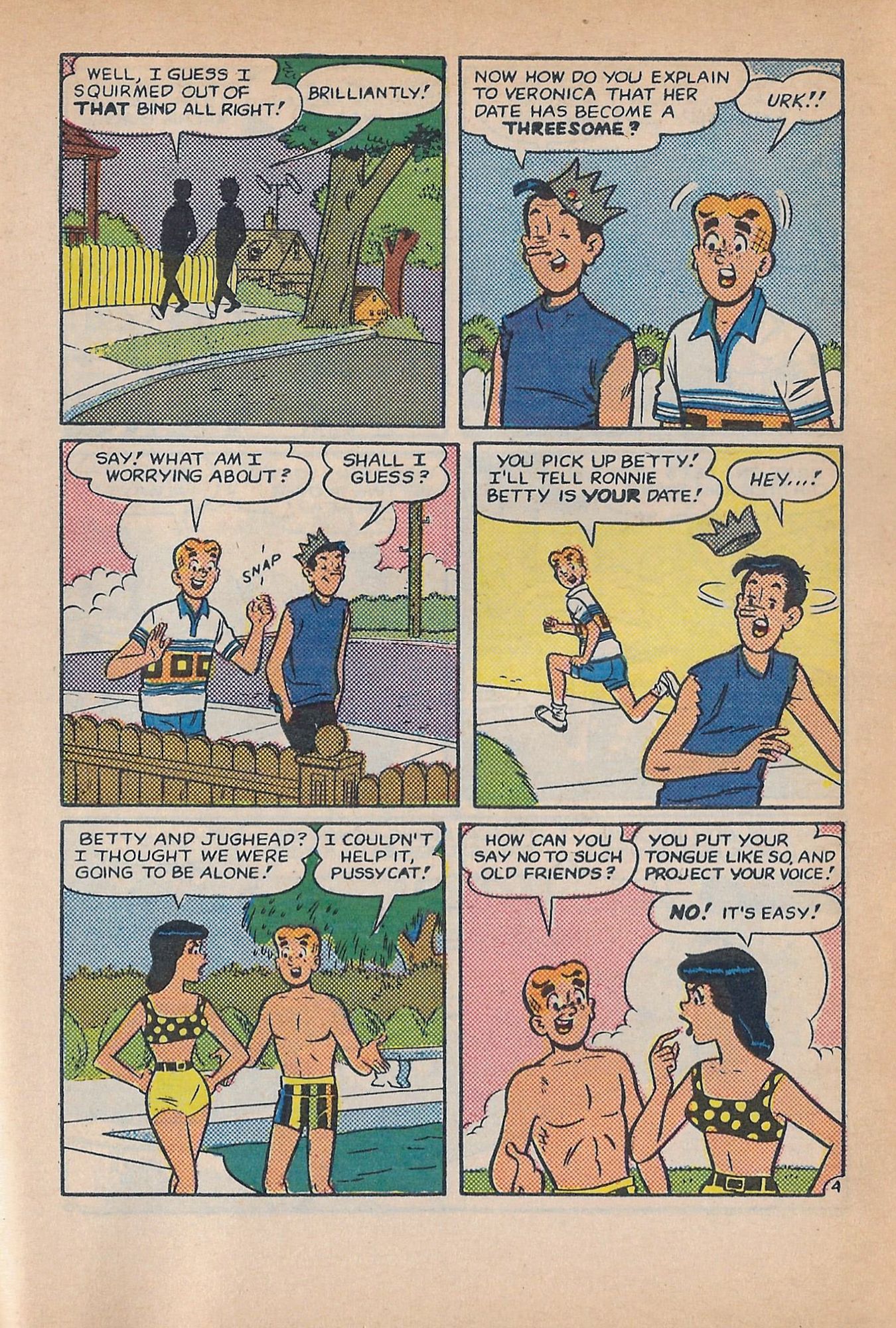 Read online Jughead Jones Comics Digest comic -  Issue #58 - 111