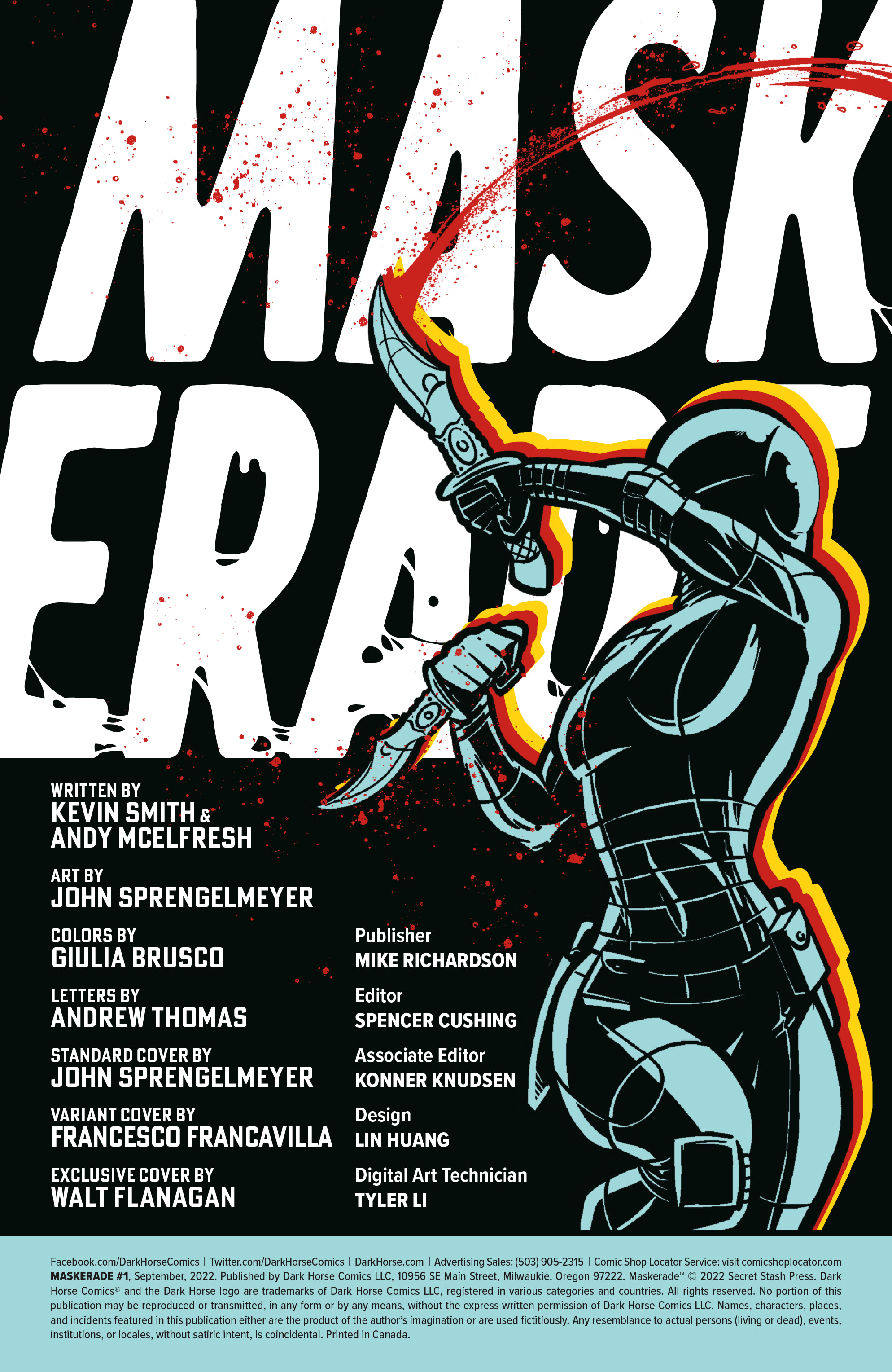 Read online Maskerade comic -  Issue #1 - 2