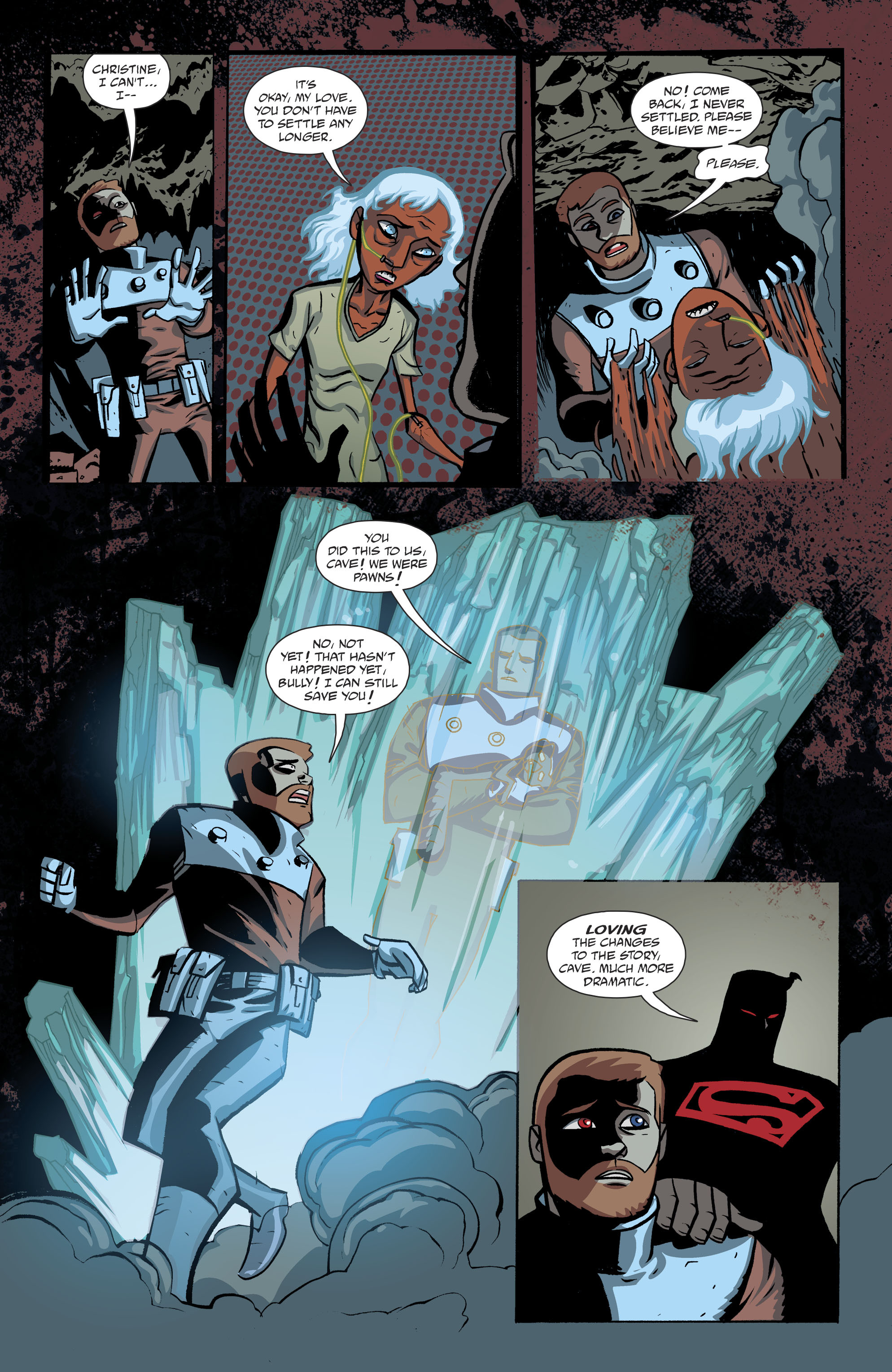 Read online Cave Carson Has a Cybernetic Eye comic -  Issue #7 - 14