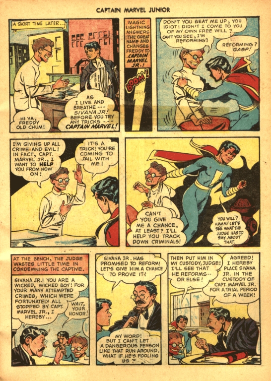 Read online Captain Marvel, Jr. comic -  Issue #39 - 3