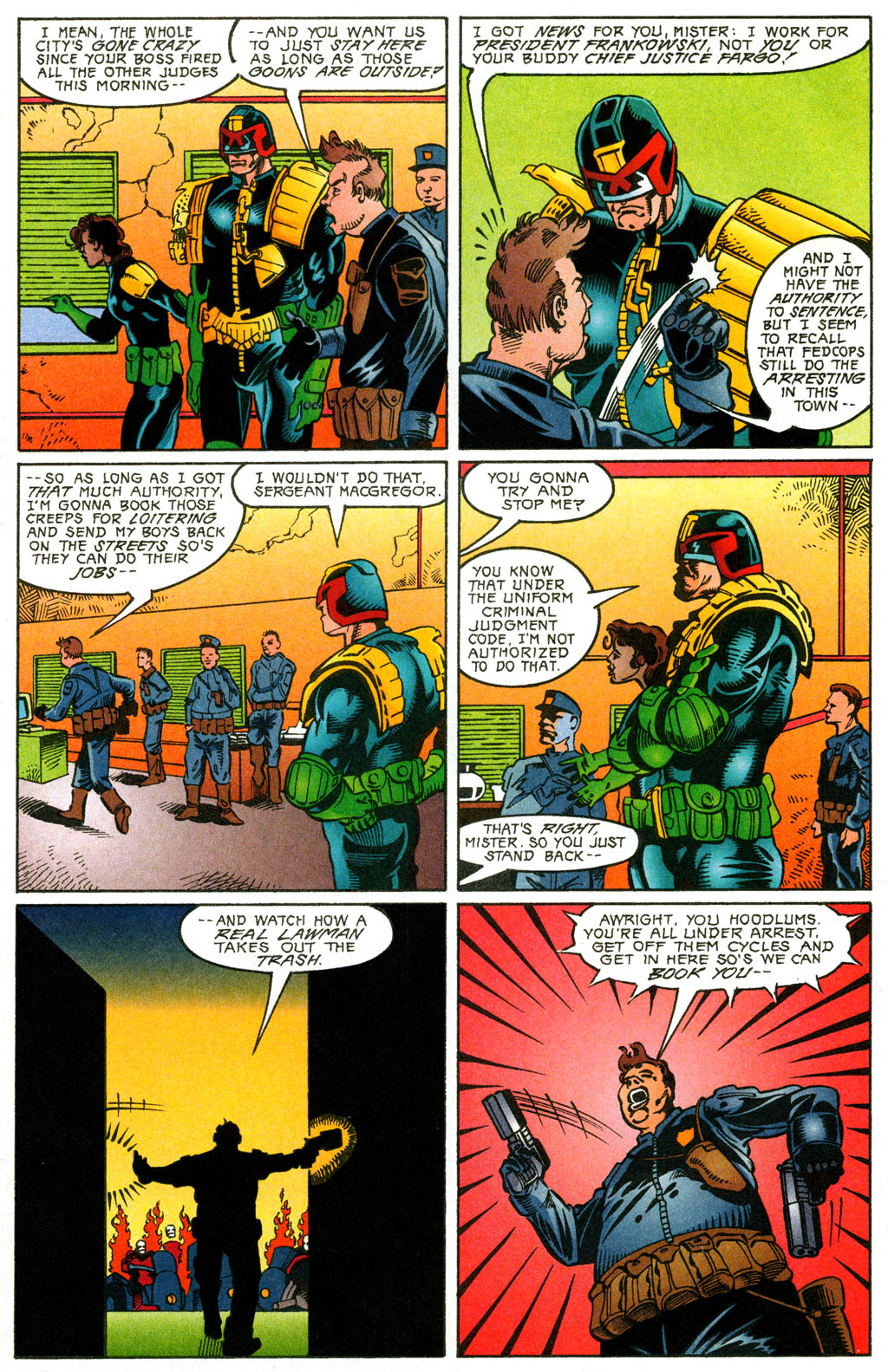 Read online Judge Dredd (1994) comic -  Issue #5 - 8