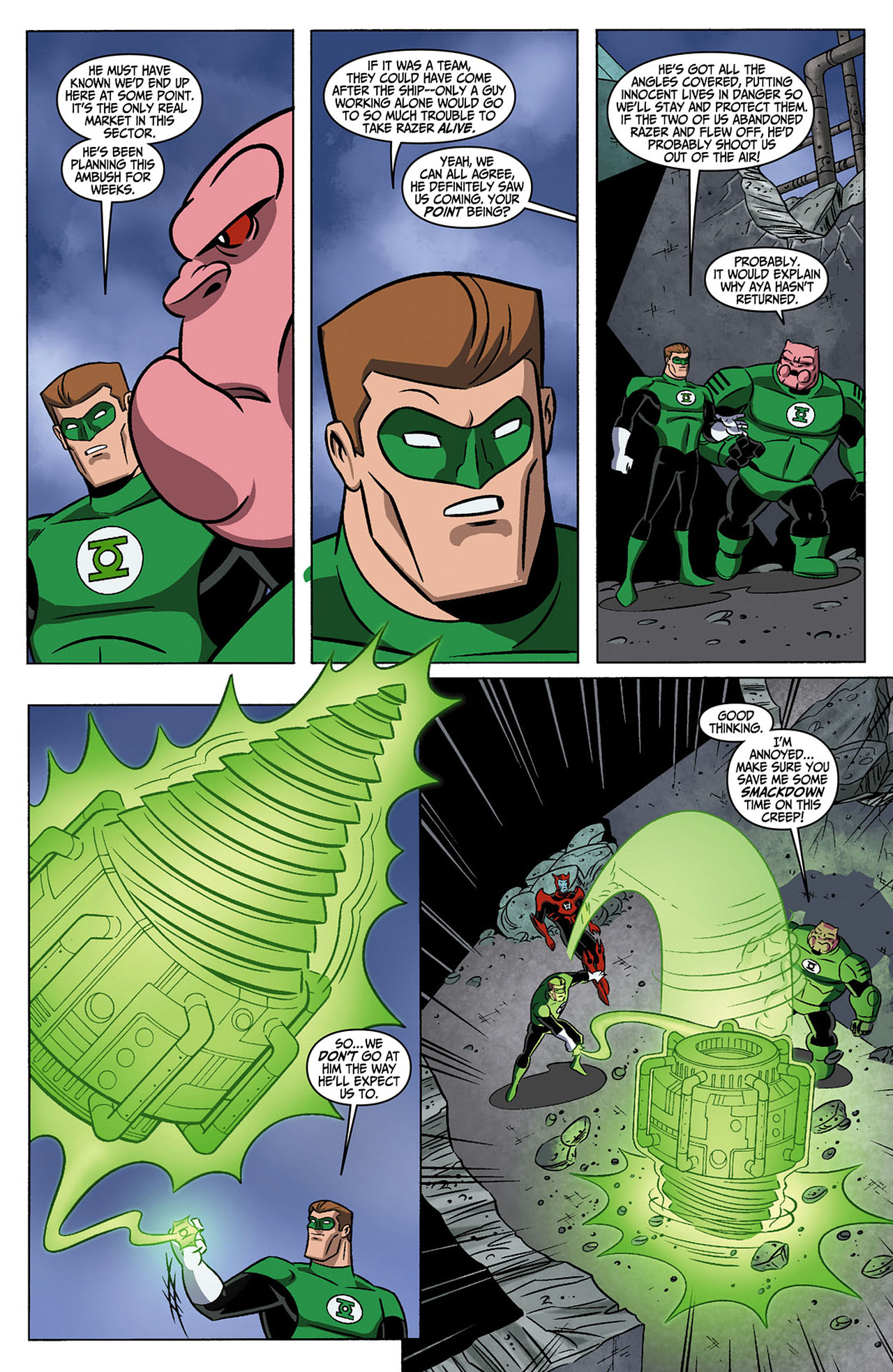 Read online Green Lantern: The Animated Series comic -  Issue #3 - 11