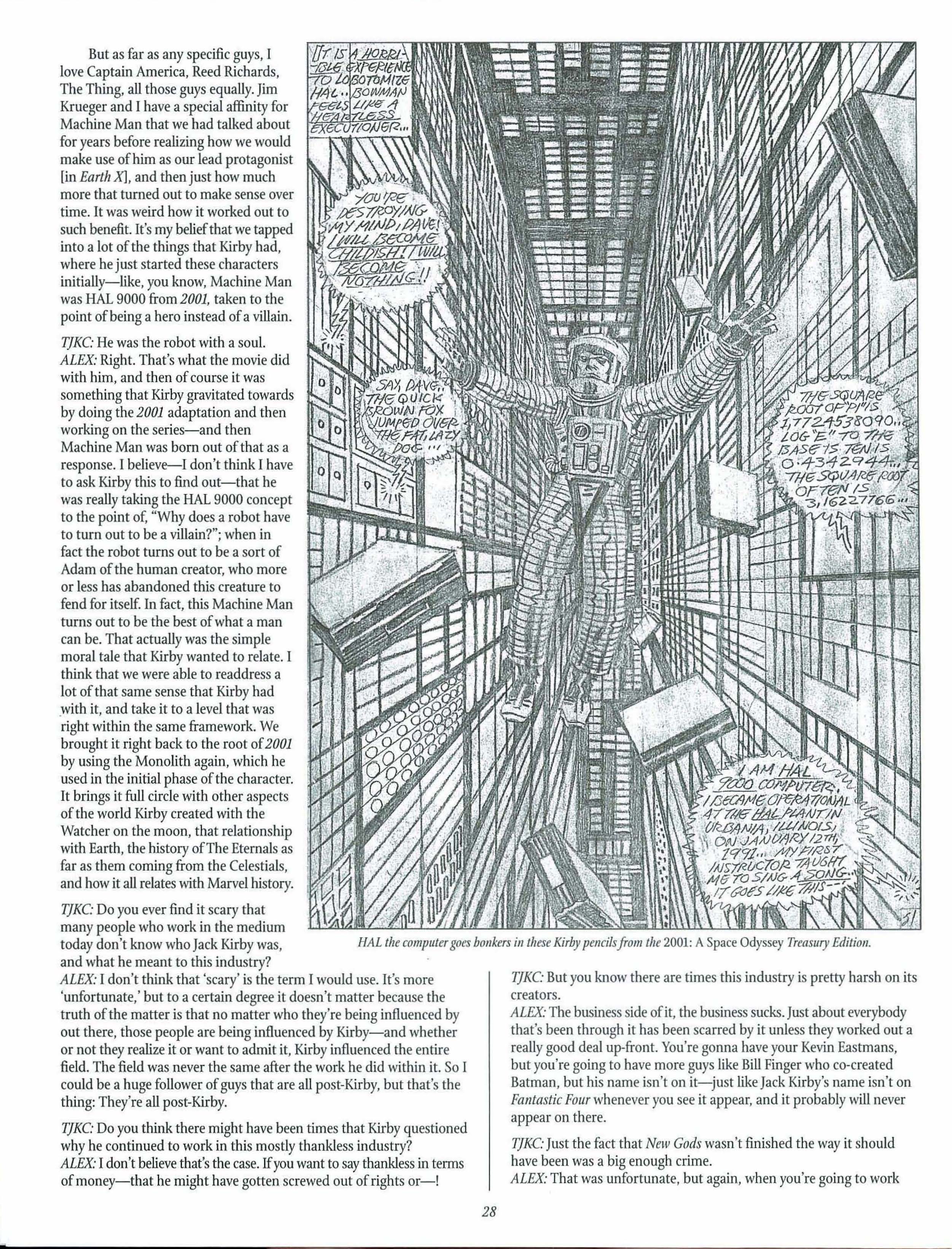 Read online The Jack Kirby Collector comic -  Issue #27 - 62