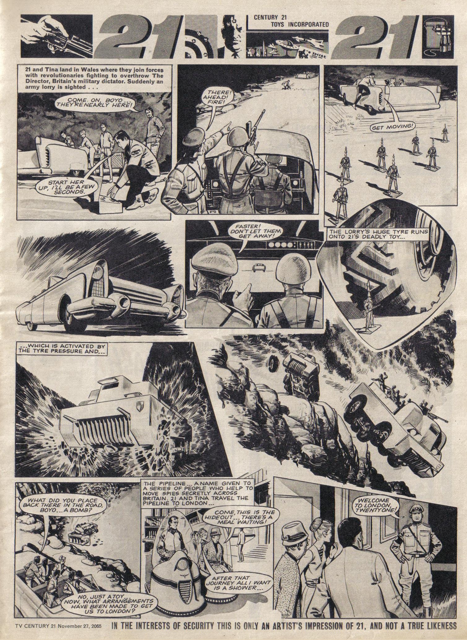 Read online TV Century 21 (TV 21) comic -  Issue #45 - 7