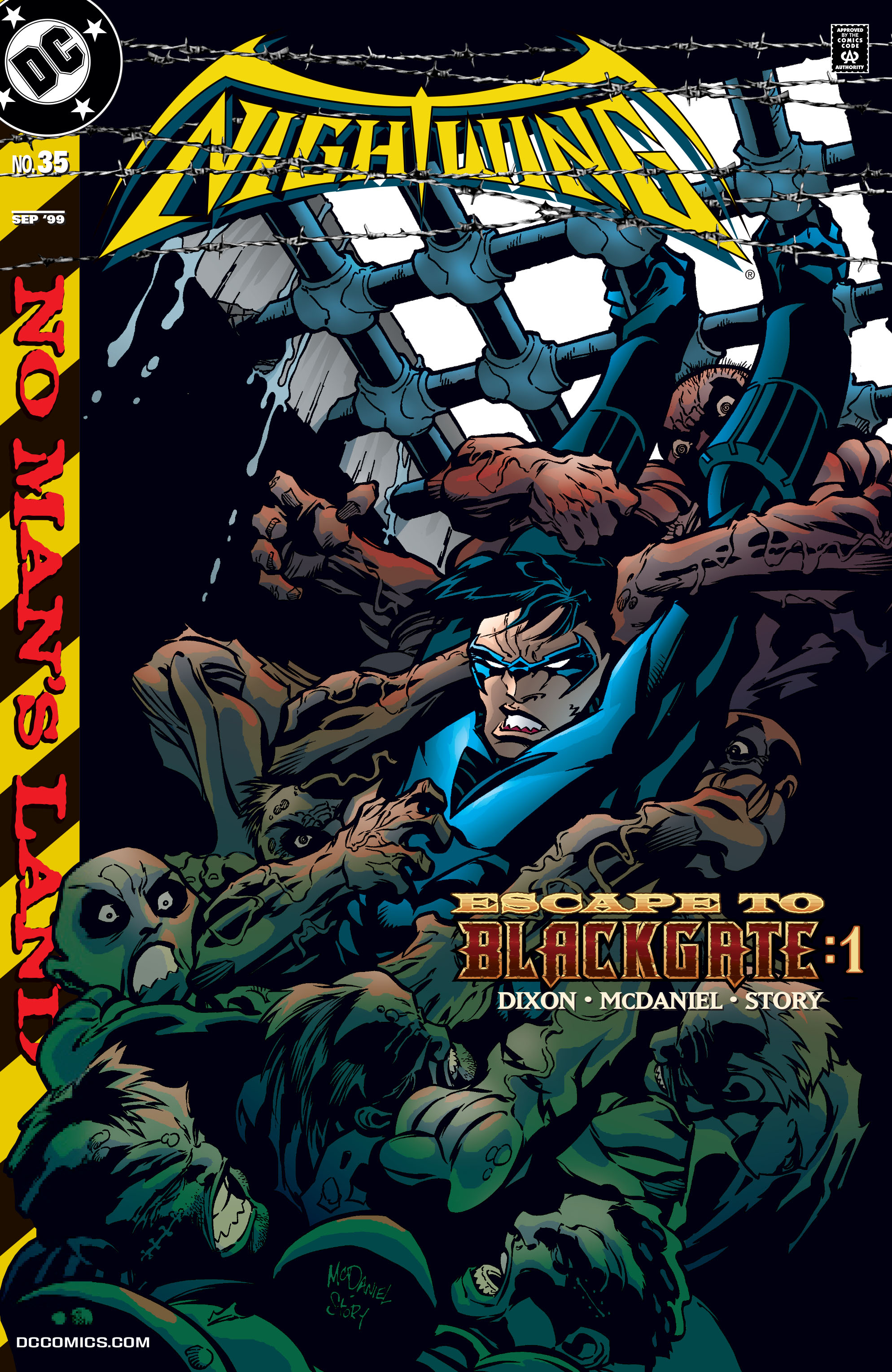 Read online Nightwing (1996) comic -  Issue #35 - 1