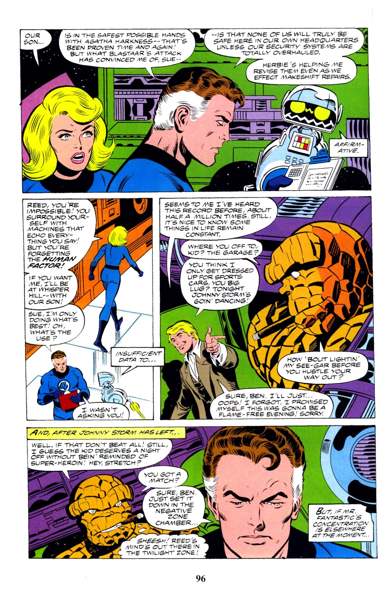 Read online Fantastic Four Visionaries: John Byrne comic -  Issue # TPB 0 - 97