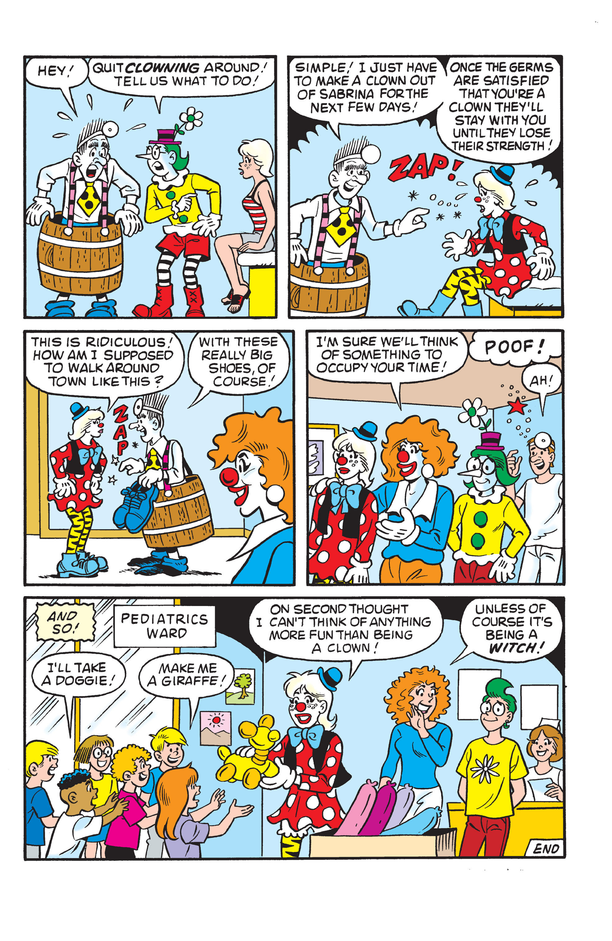 Read online Sabrina the Teenage Witch (1997) comic -  Issue #16 - 18