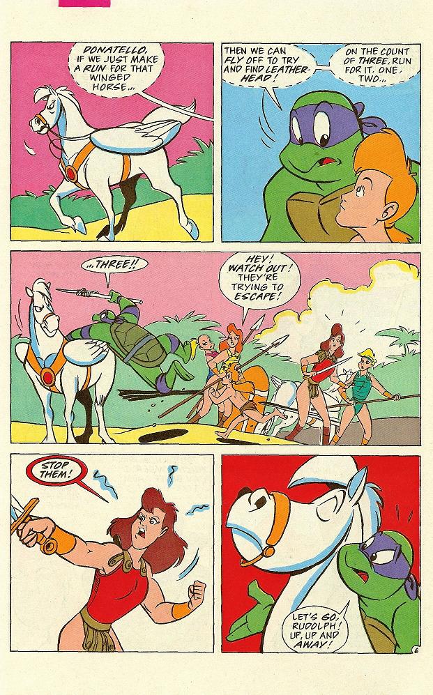 Read online Teenage Mutant Ninja Turtles Presents: Donatello and Leatherhead comic -  Issue #3 - 7