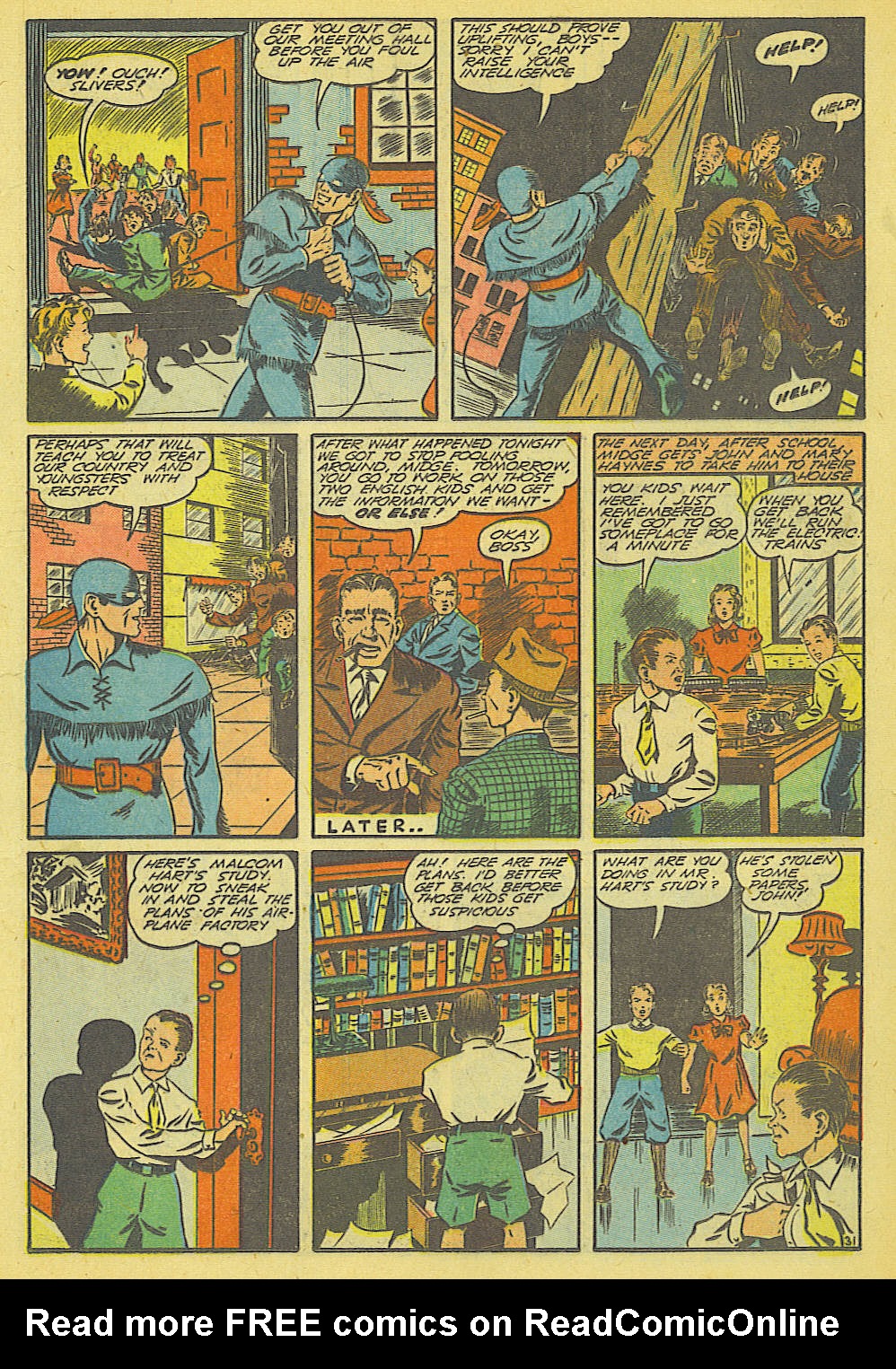 Read online Super-Mystery Comics comic -  Issue #7 - 33