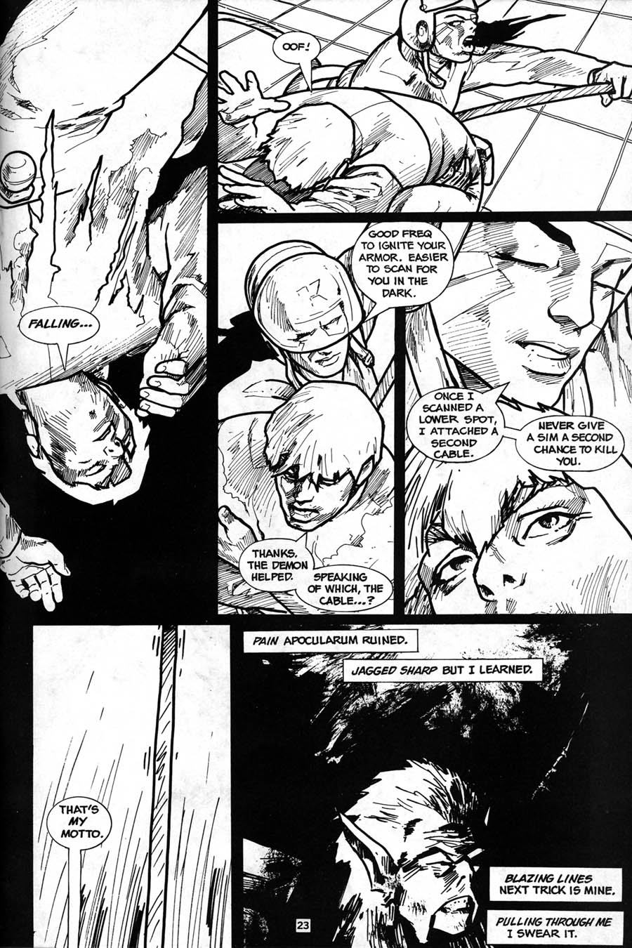 Read online Torg comic -  Issue #4 - 25