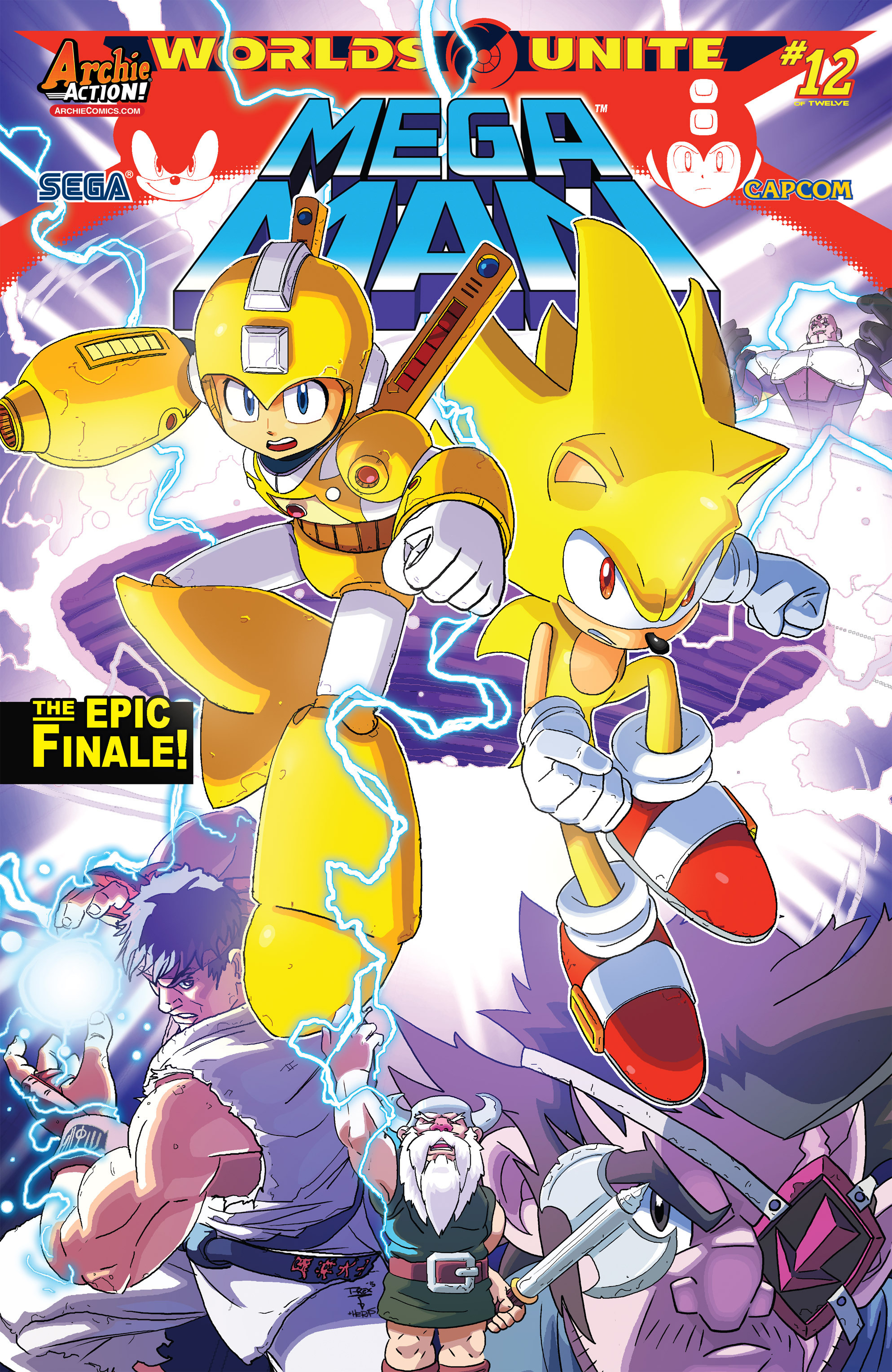 Read online Mega Man comic -  Issue #52 - 1