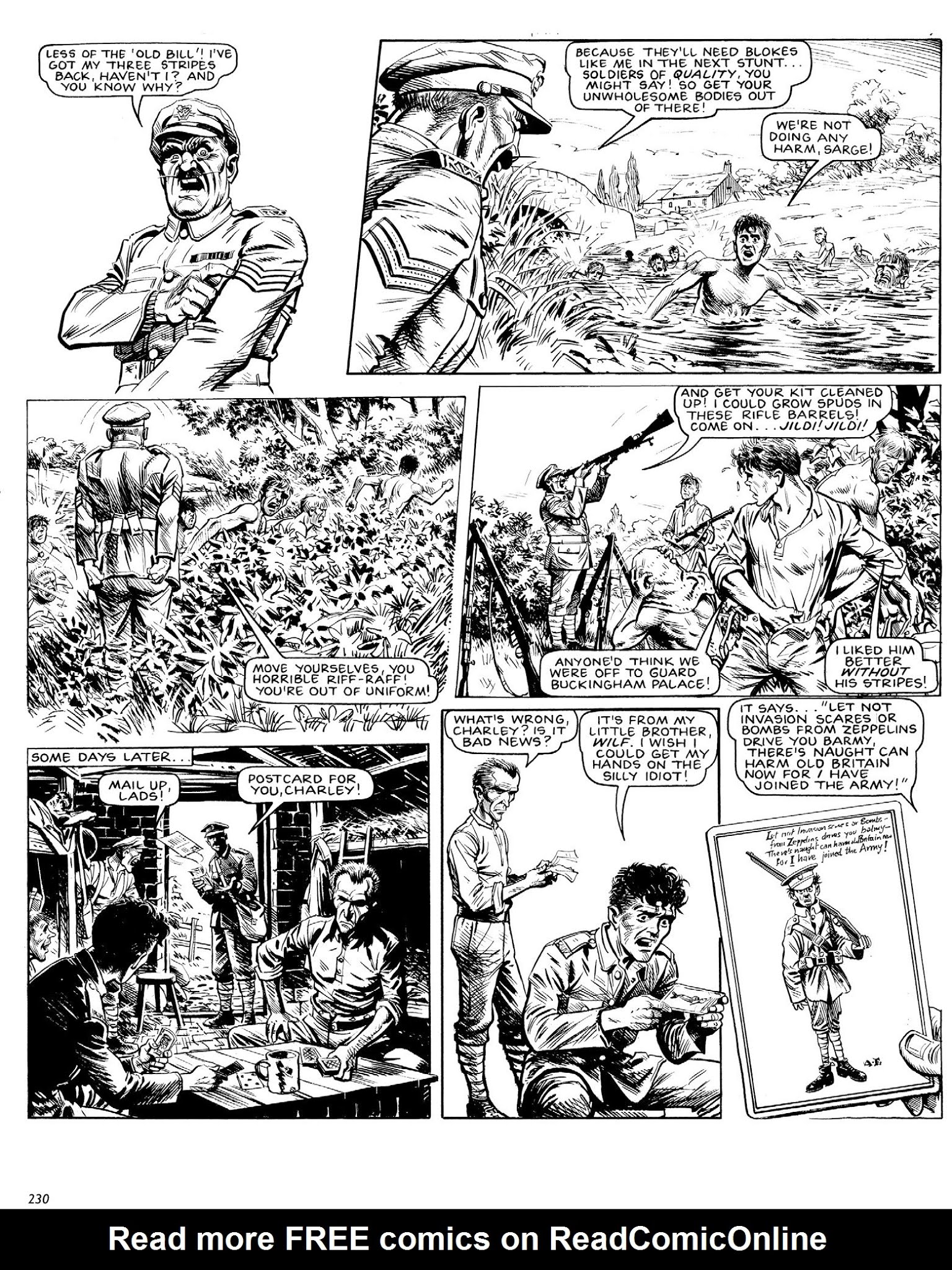 Read online Charley's War: The Definitive Collection comic -  Issue # TPB 2 - 230