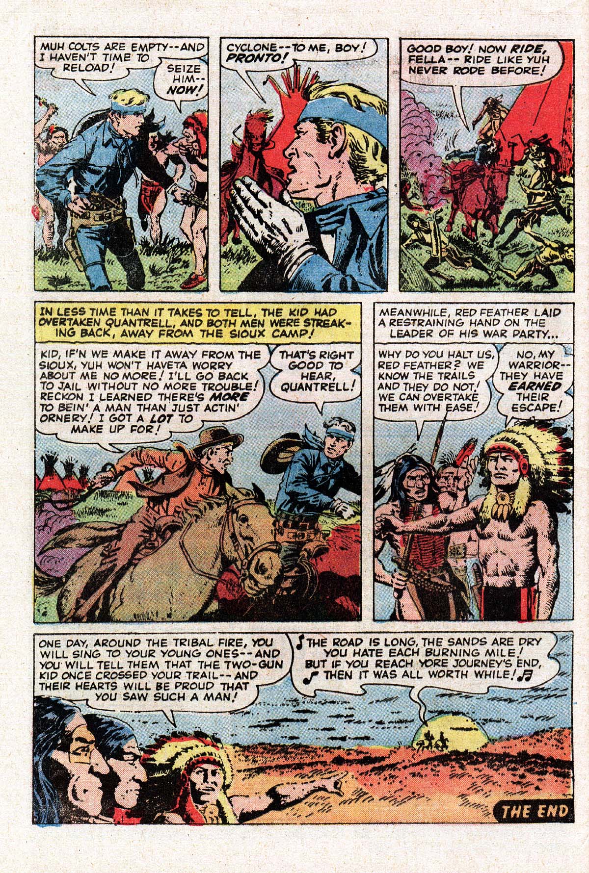 Read online The Mighty Marvel Western comic -  Issue #25 - 22